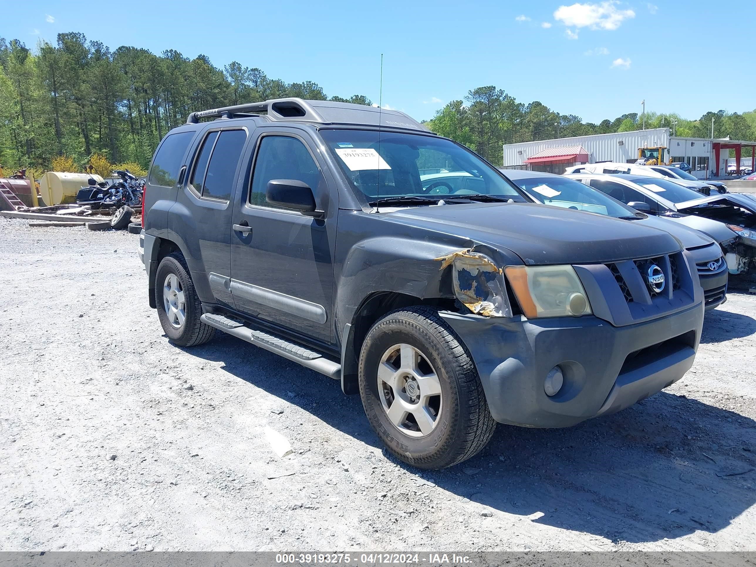 NISSAN XTERRA 2006 5n1an08u36c532035