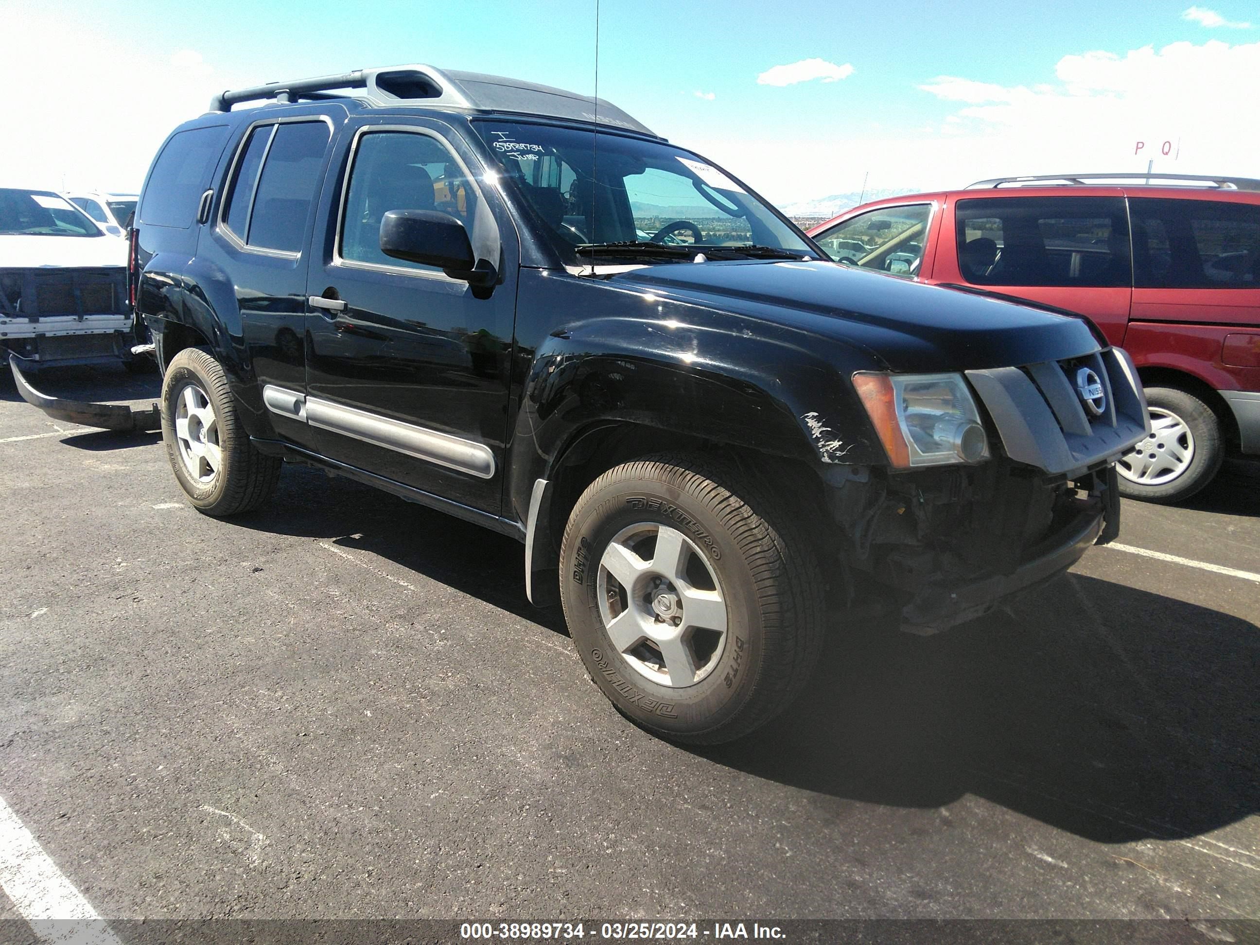 NISSAN XTERRA 2005 5n1an08u55c628361