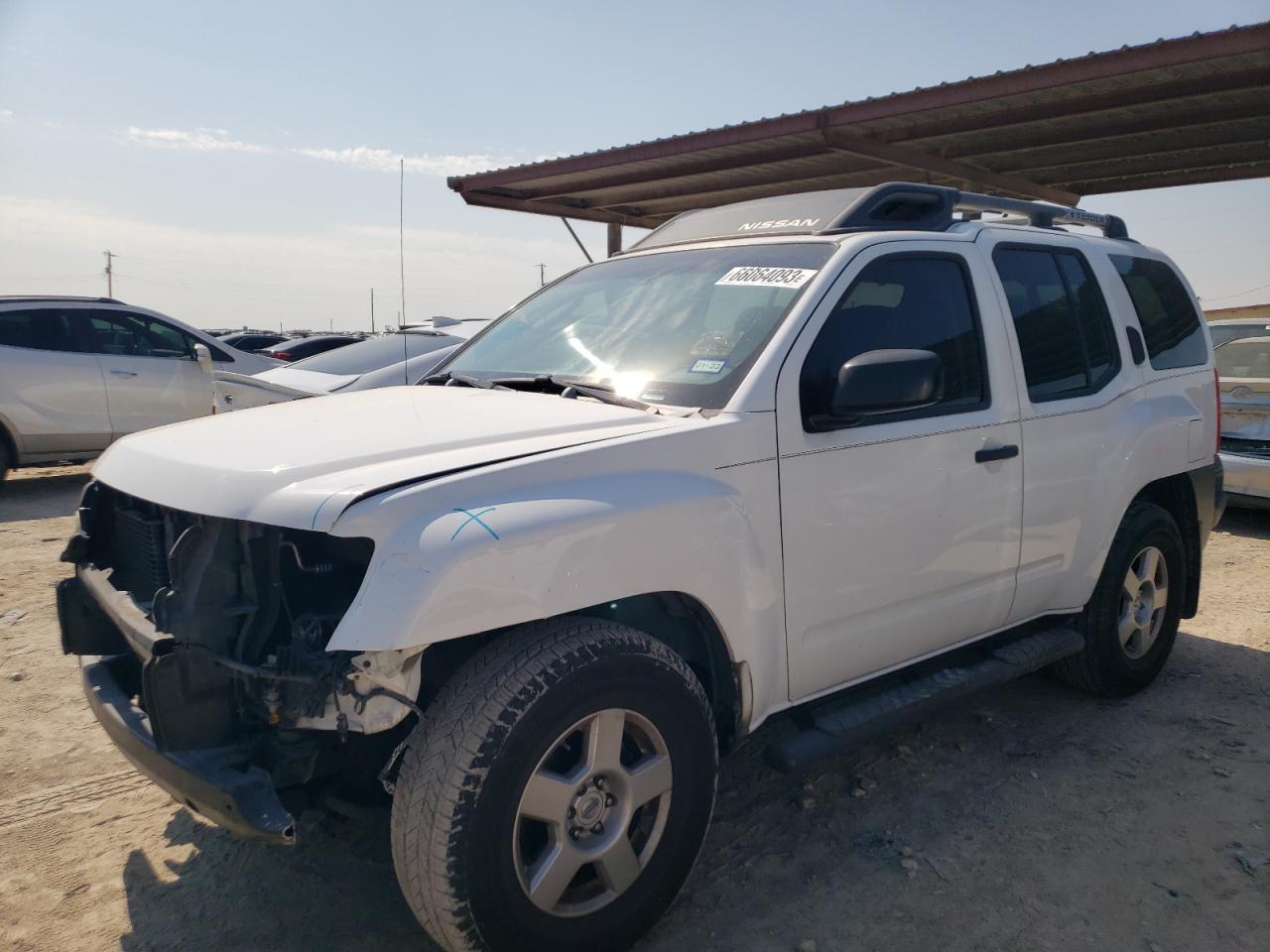 NISSAN XTERRA 2007 5n1an08u67c542317