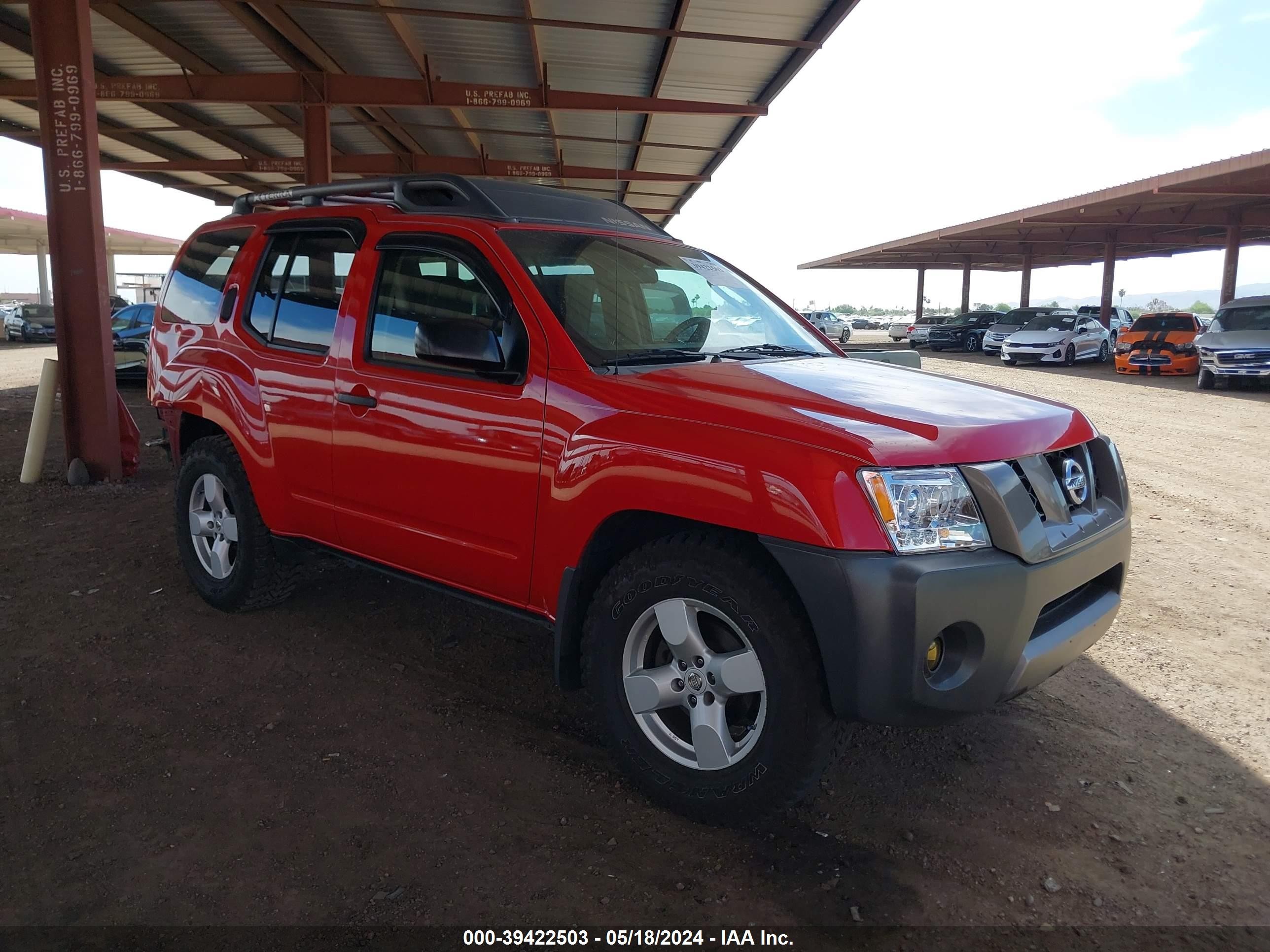 NISSAN XTERRA 2008 5n1an08u68c521498