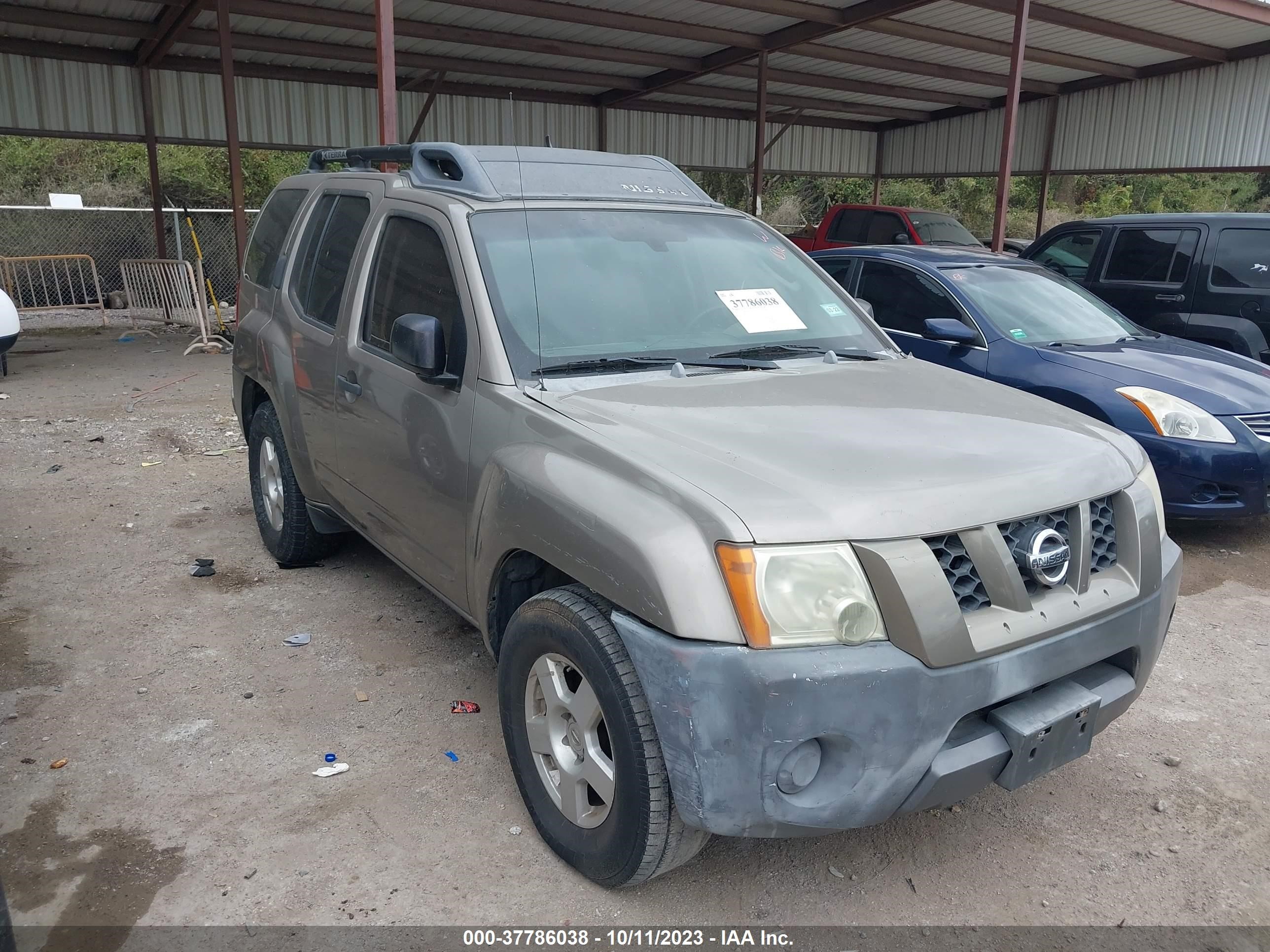 NISSAN XTERRA 2007 5n1an08u77c501842