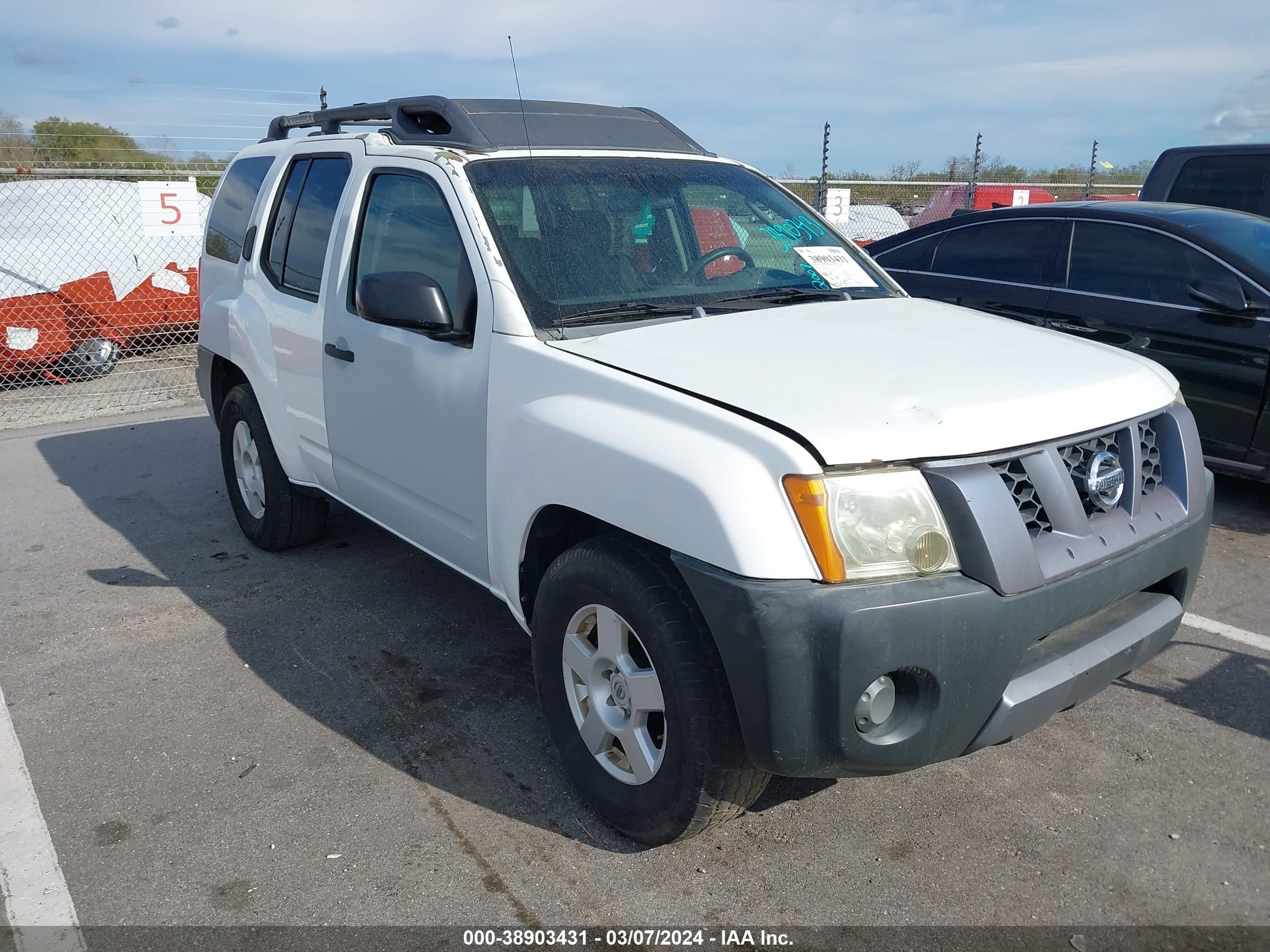 NISSAN XTERRA 2007 5n1an08u77c505406