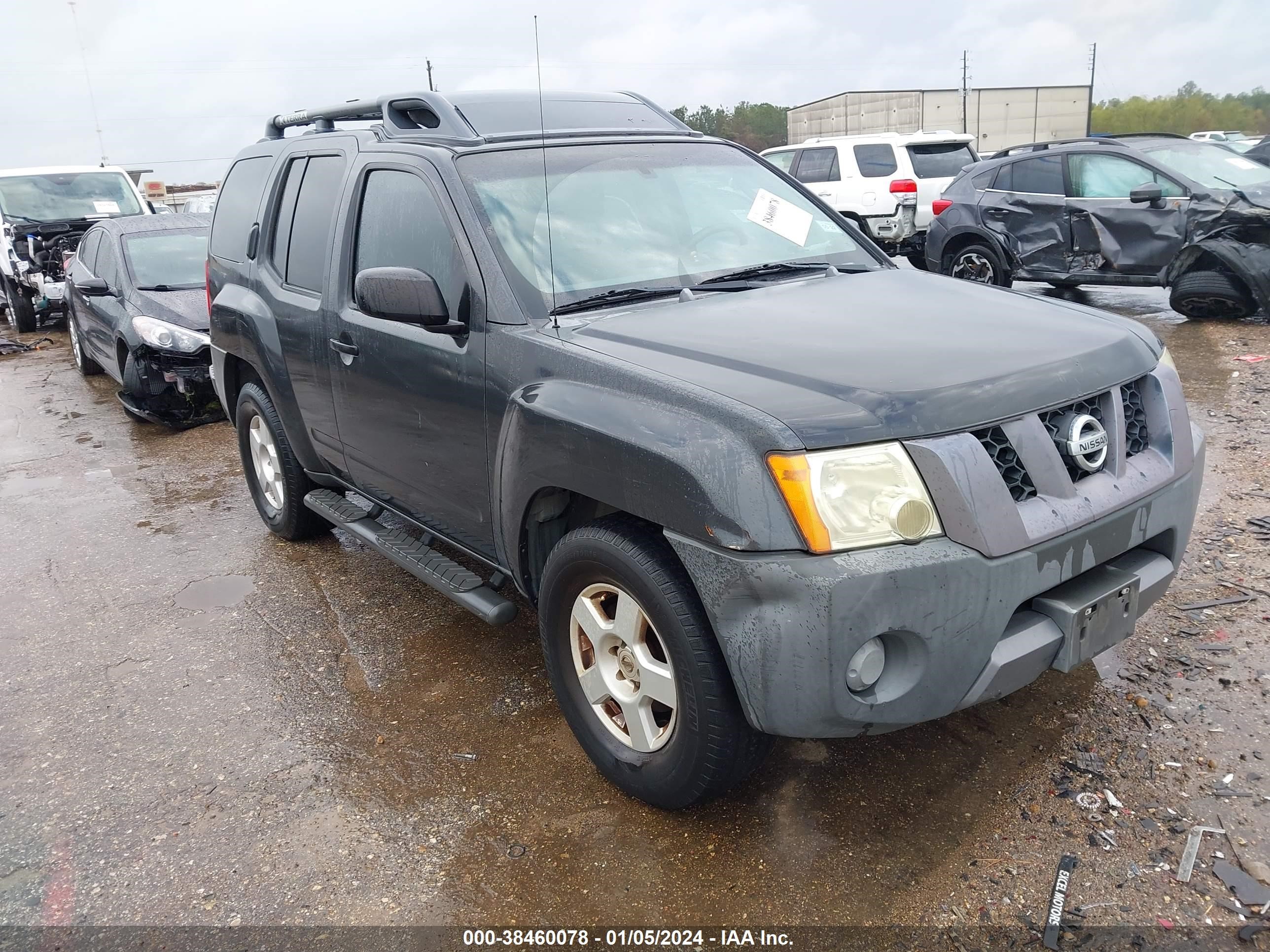 NISSAN XTERRA 2007 5n1an08u77c525137