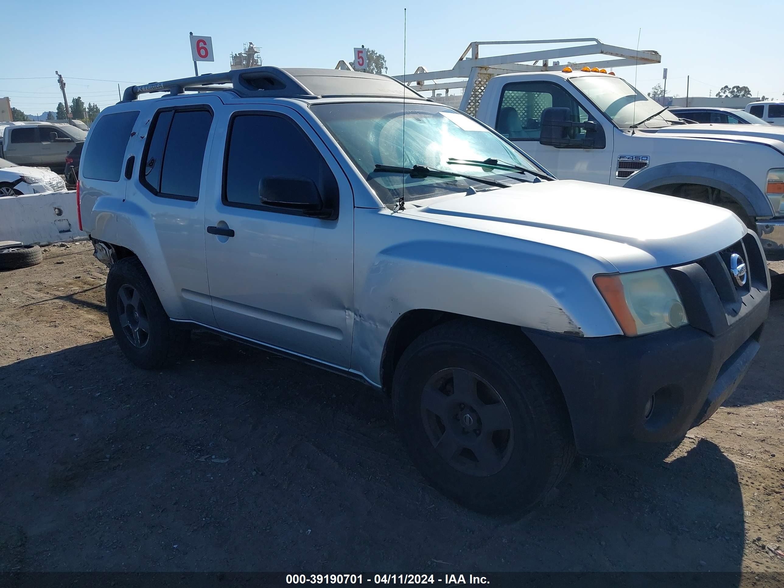 NISSAN XTERRA 2007 5n1an08u77c525851