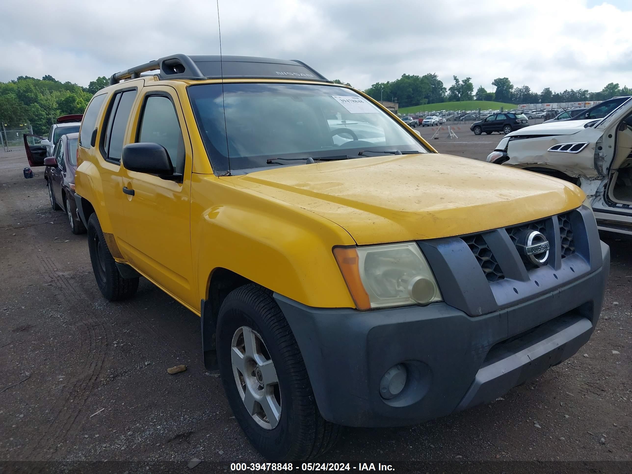 NISSAN XTERRA 2007 5n1an08u77c529530