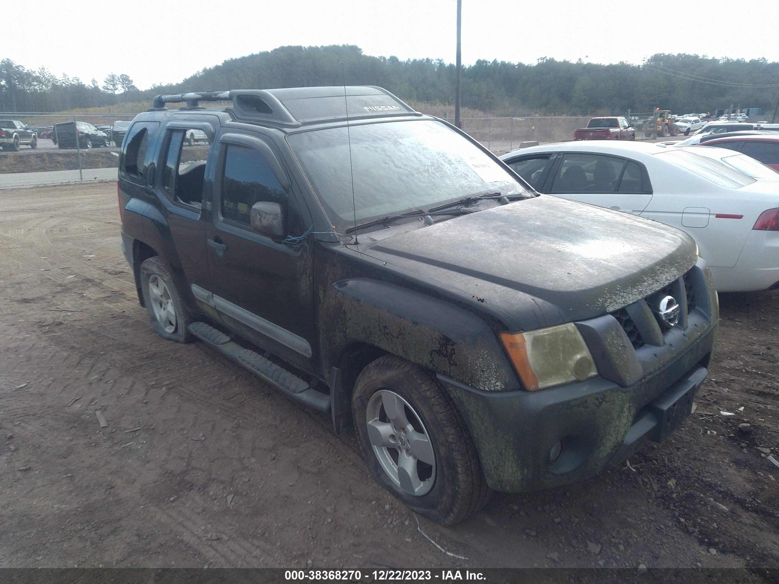 NISSAN XTERRA 2005 5n1an08u85c654095