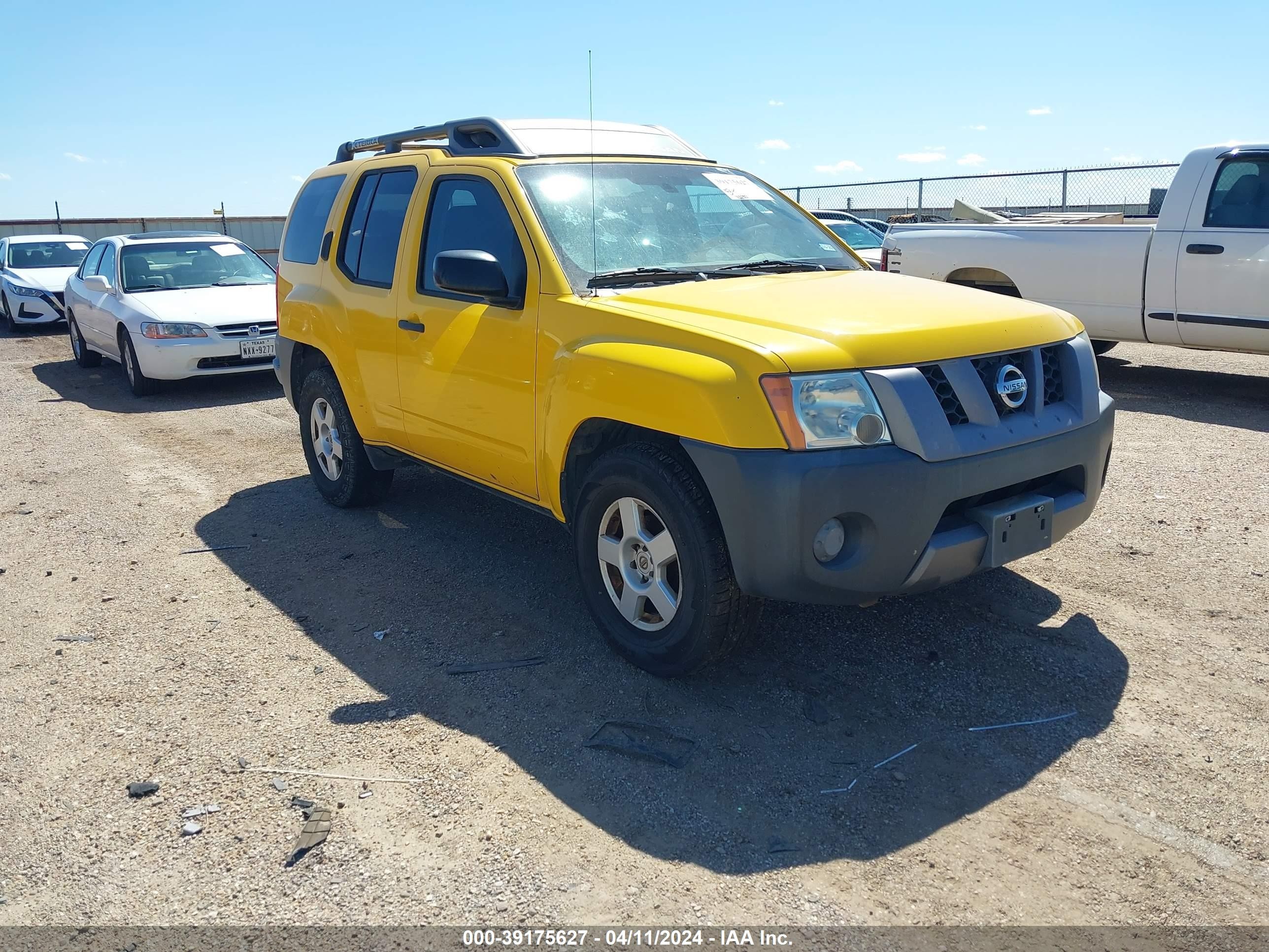 NISSAN XTERRA 2007 5n1an08u87c503812