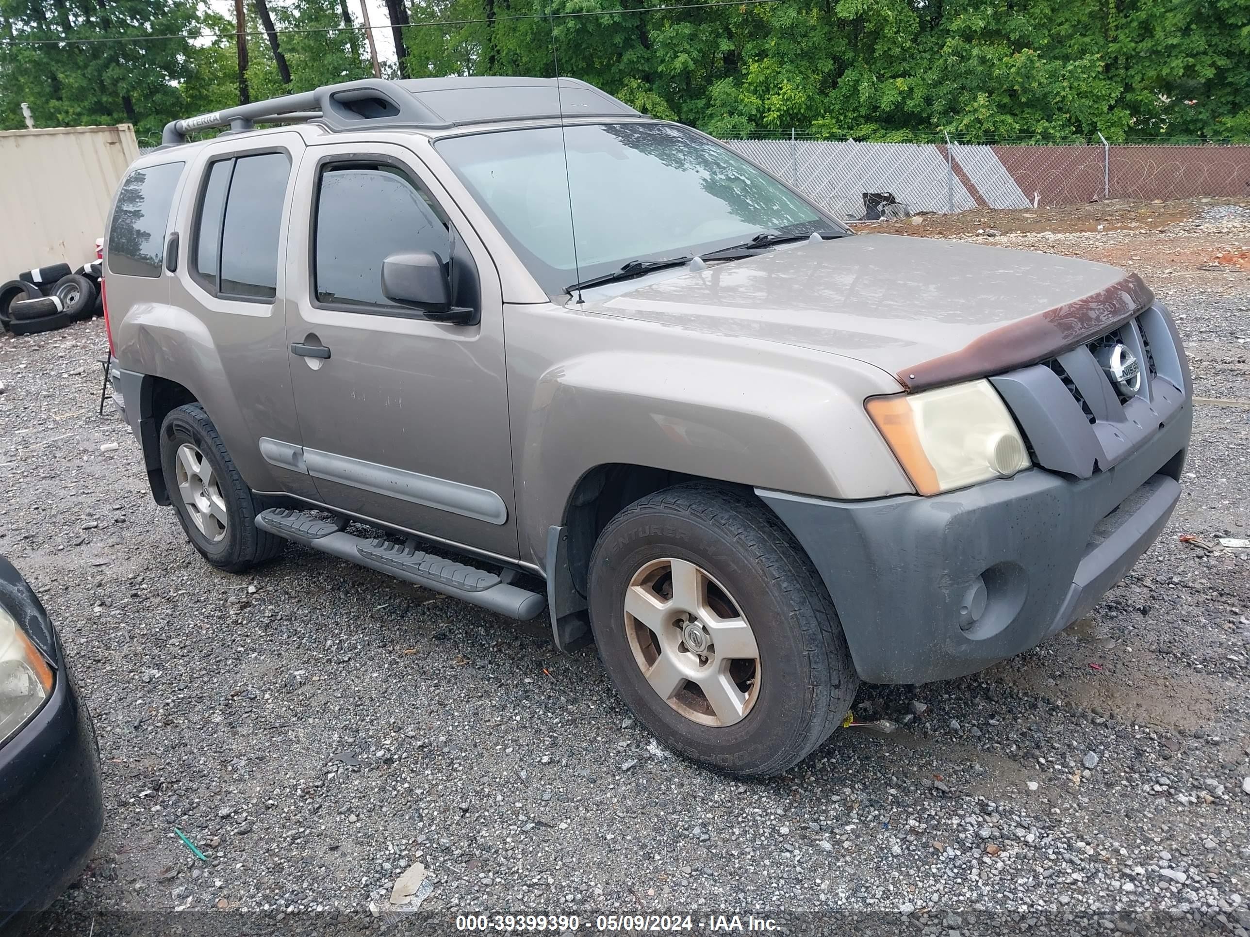 NISSAN XTERRA 2007 5n1an08u87c517838