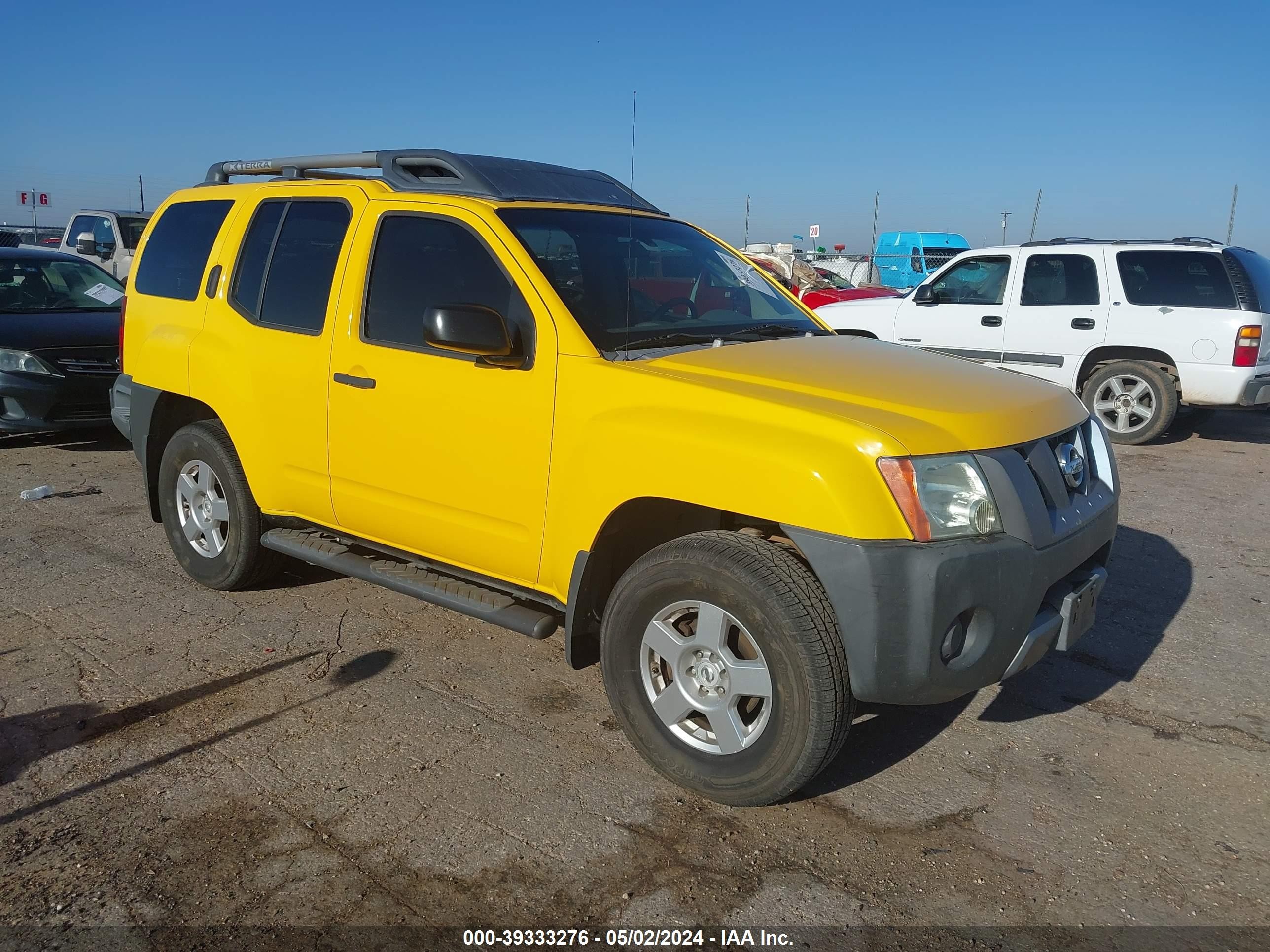 NISSAN XTERRA 2008 5n1an08u88c519896