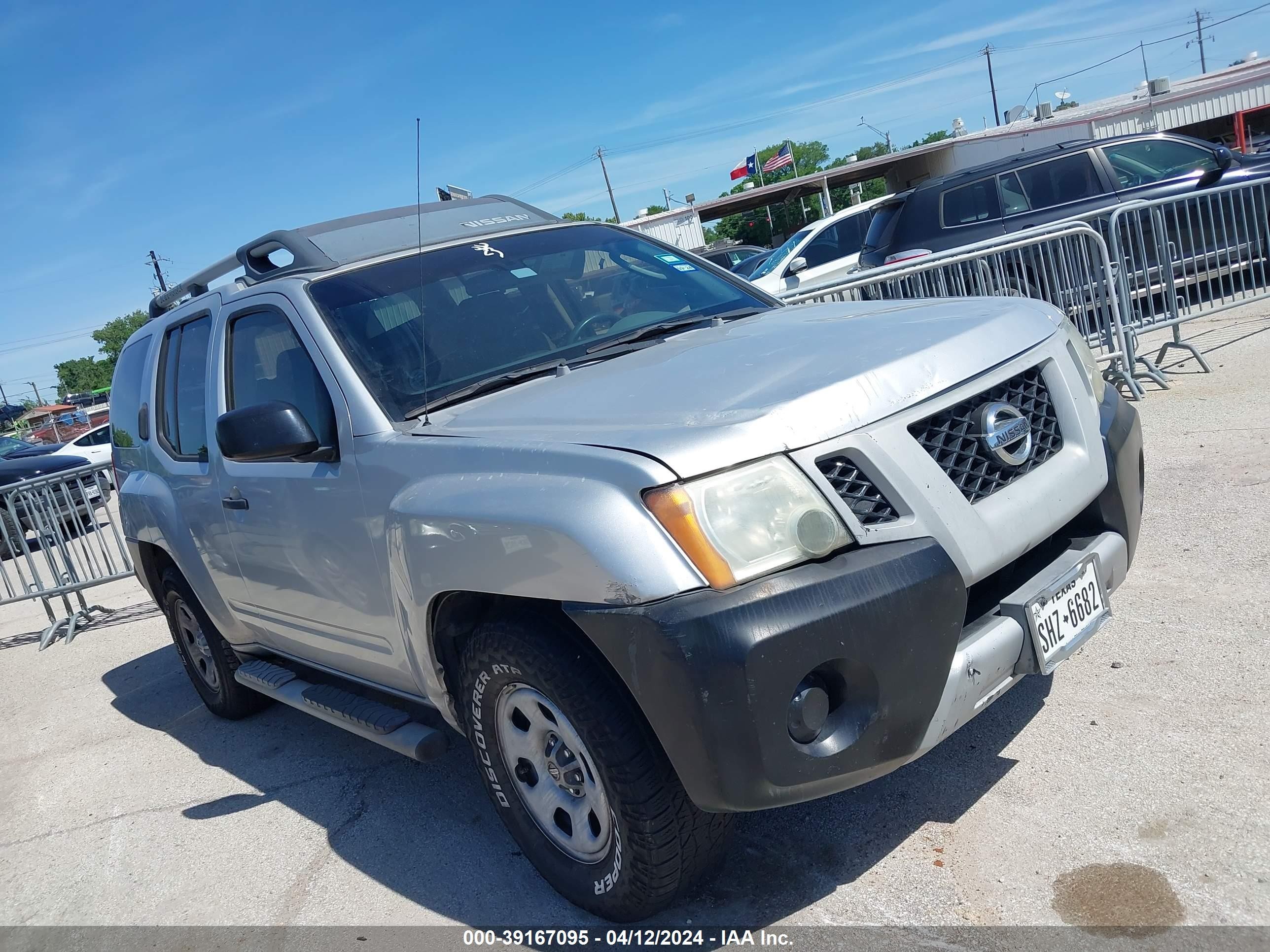 NISSAN XTERRA 2009 5n1an08u89c508835