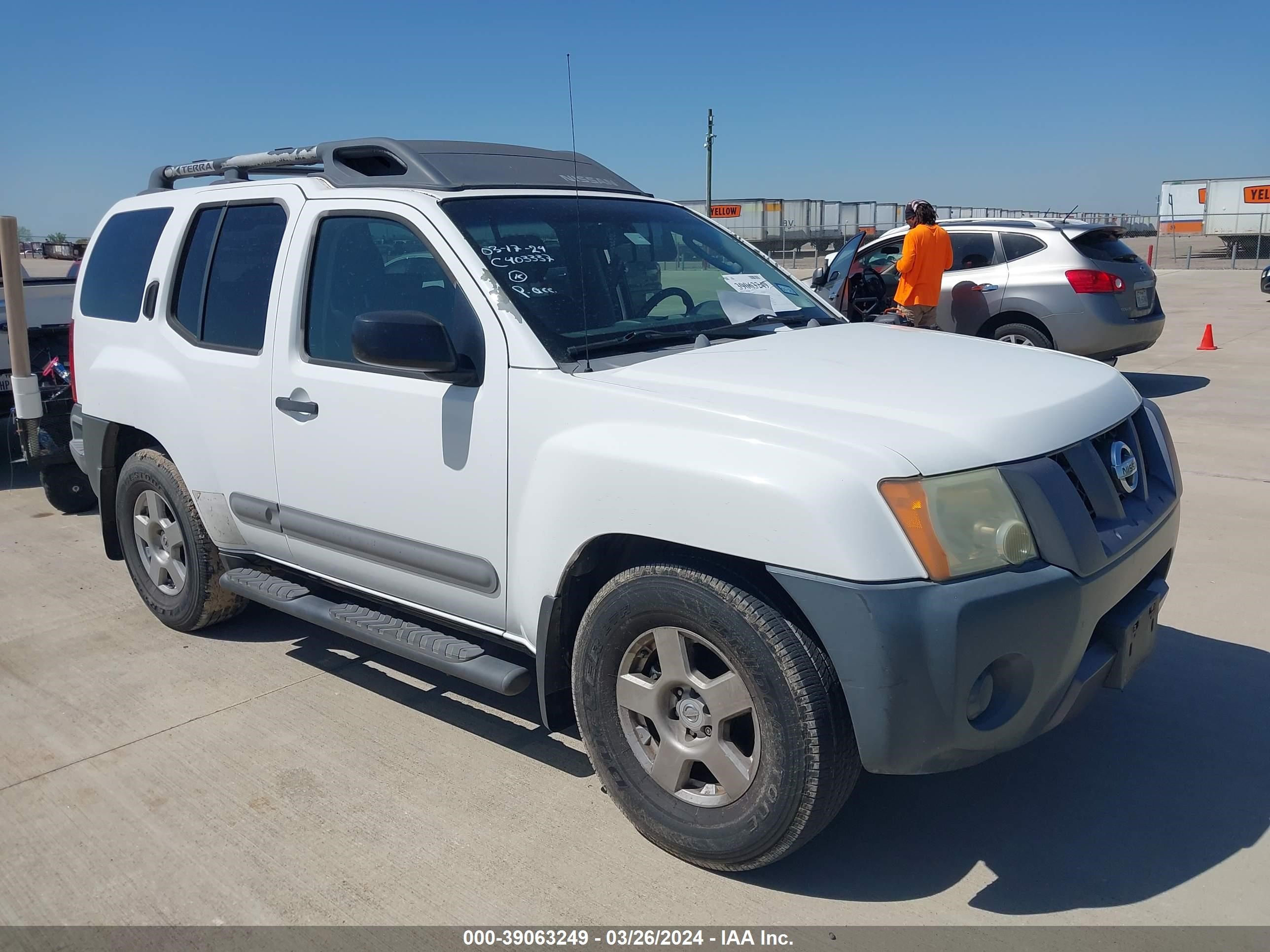 NISSAN XTERRA 2005 5n1an08u95c646183