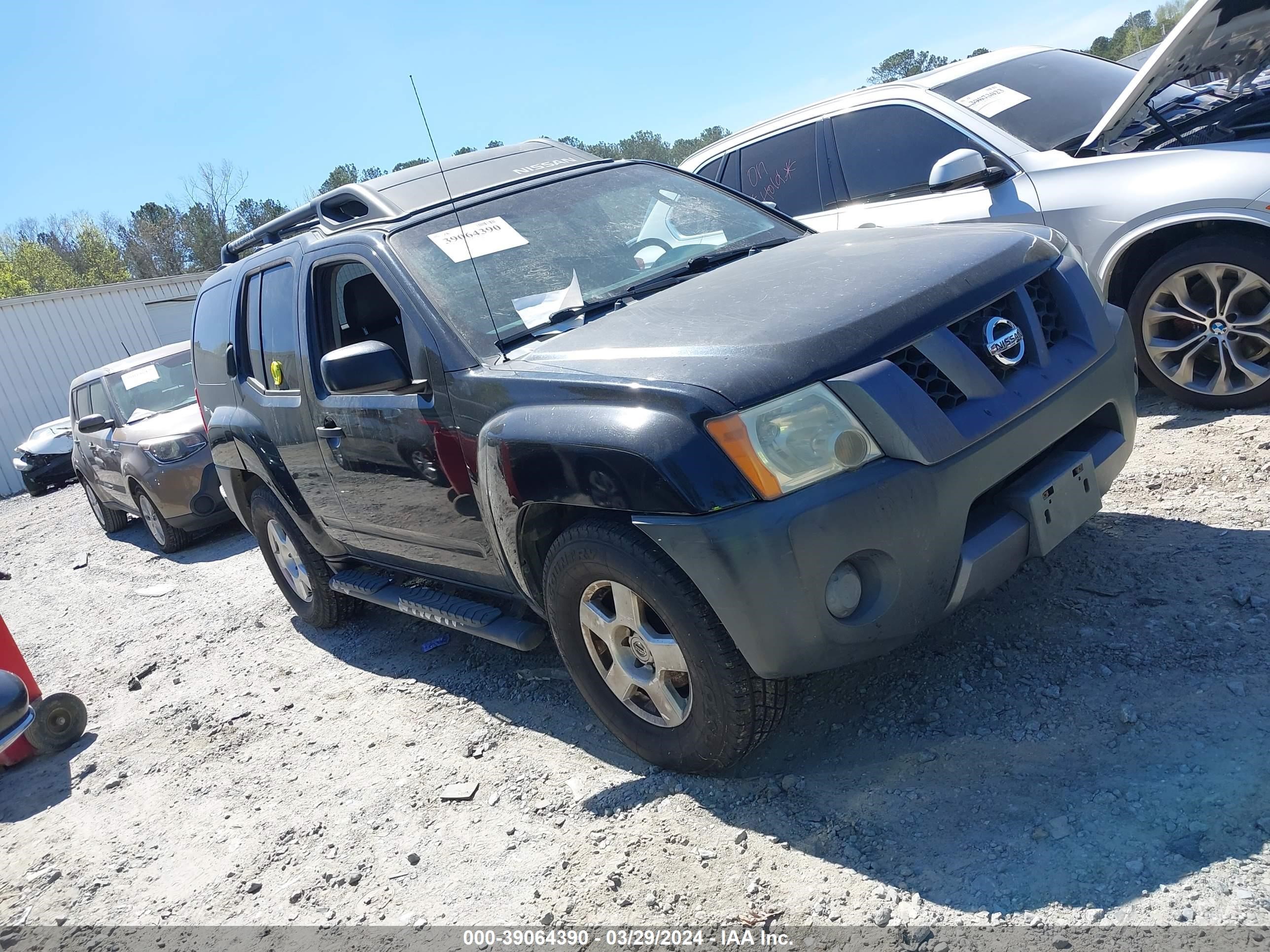 NISSAN XTERRA 2007 5n1an08u97c521106