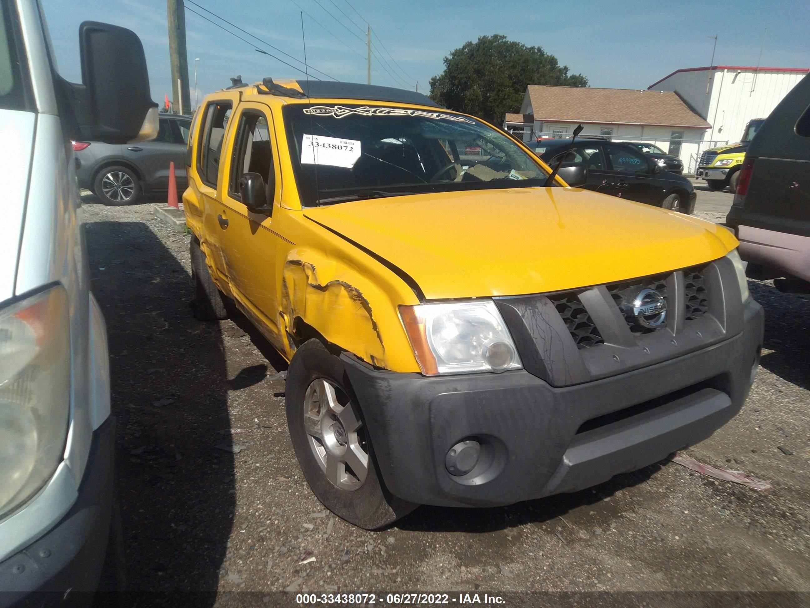 NISSAN XTERRA 2008 5n1an08u98c503500