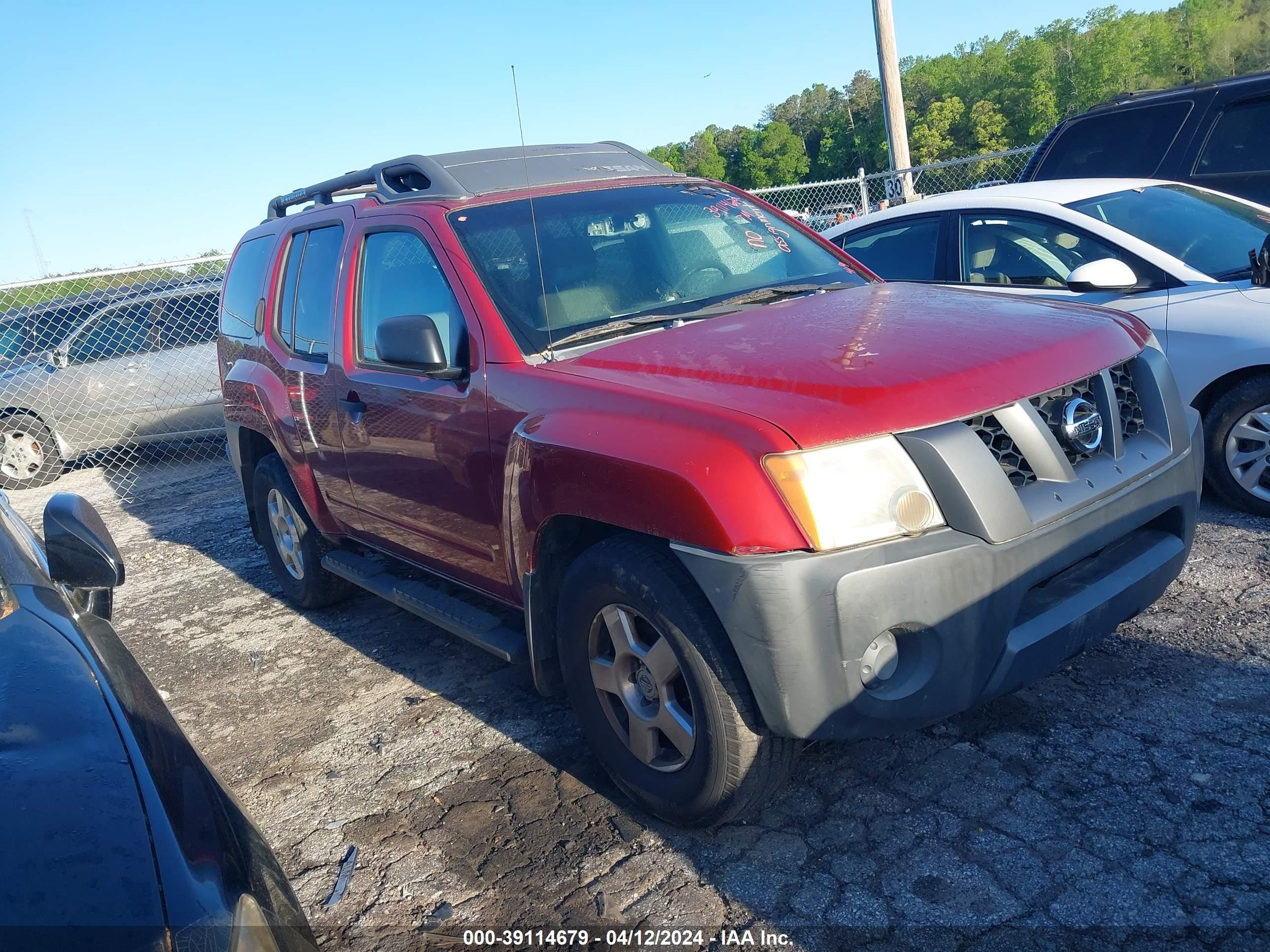 NISSAN XTERRA 2008 5n1an08u98c533922