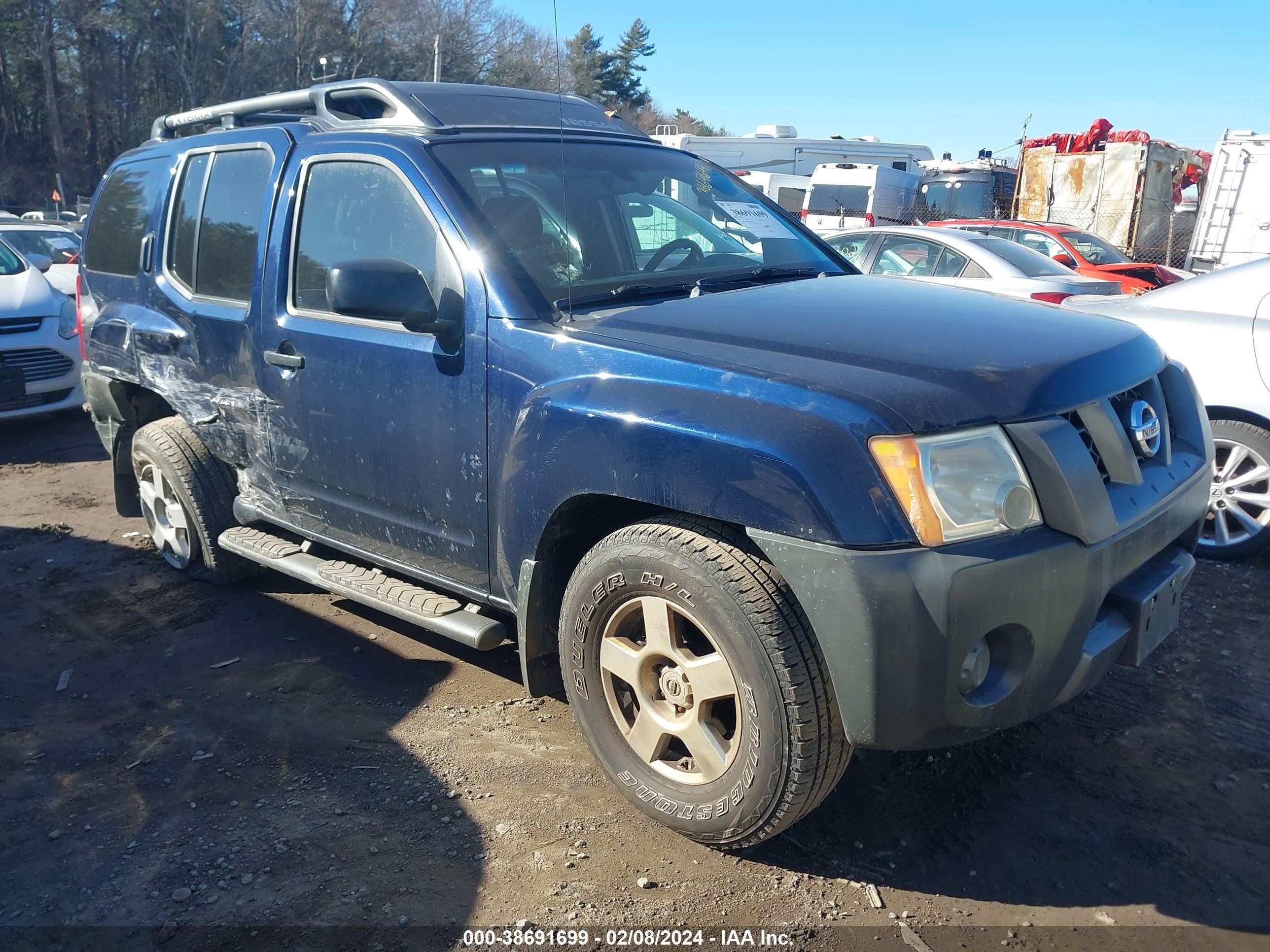 NISSAN XTERRA 2008 5n1an08w08c526388