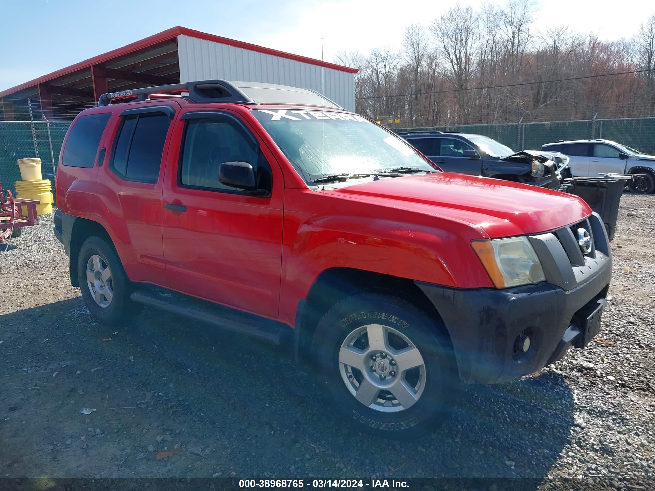 NISSAN XTERRA 2008 5n1an08w08c528657