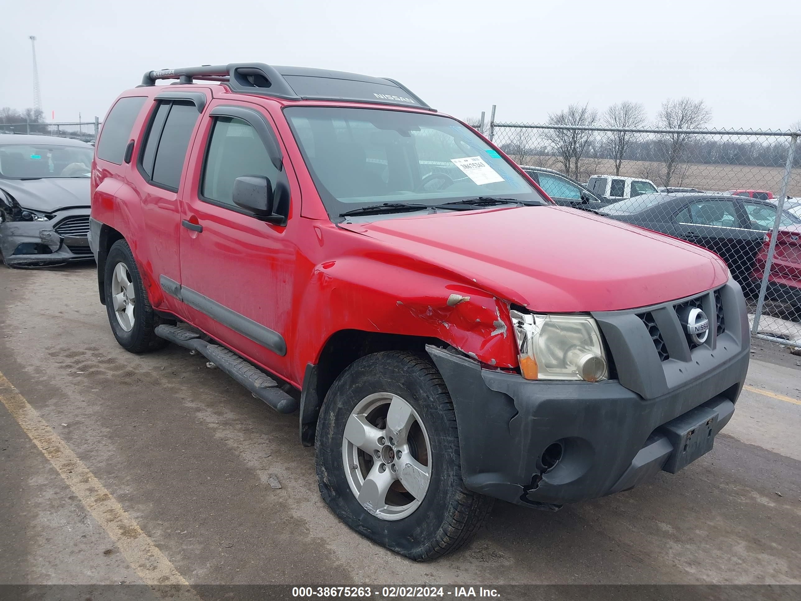 NISSAN XTERRA 2008 5n1an08w08c532451