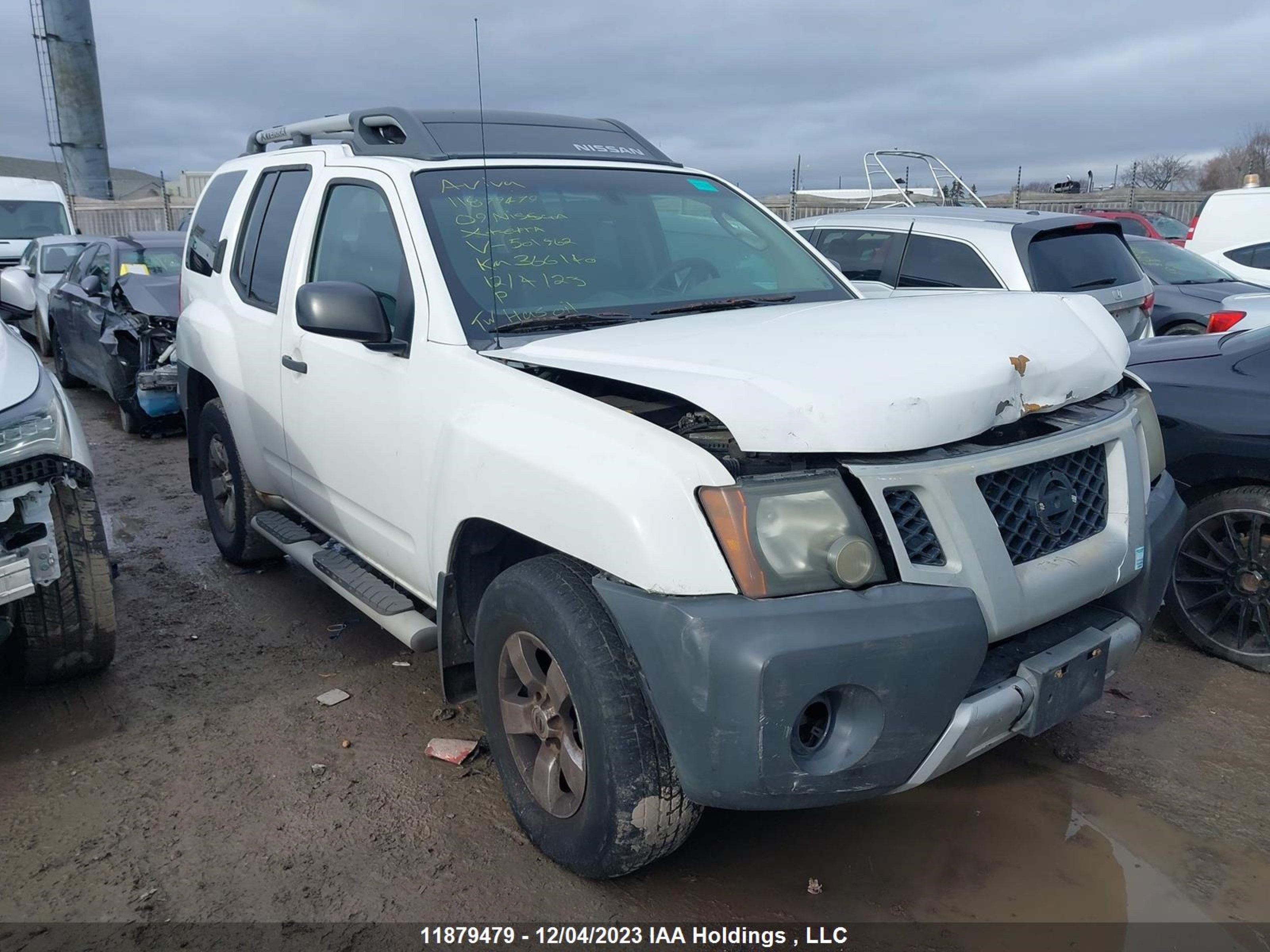 NISSAN XTERRA 2009 5n1an08w09c501962