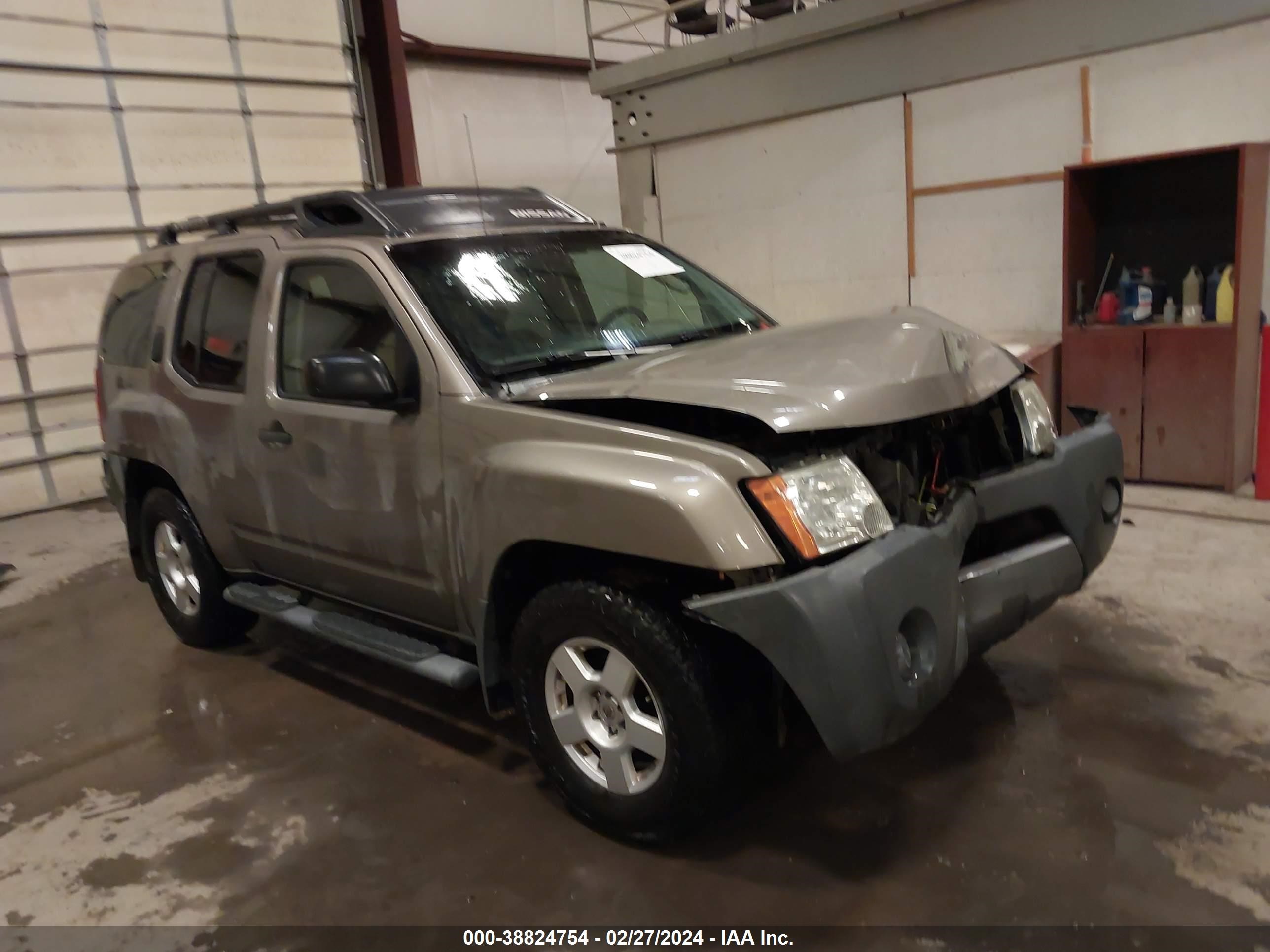 NISSAN XTERRA 2007 5n1an08w17c505516