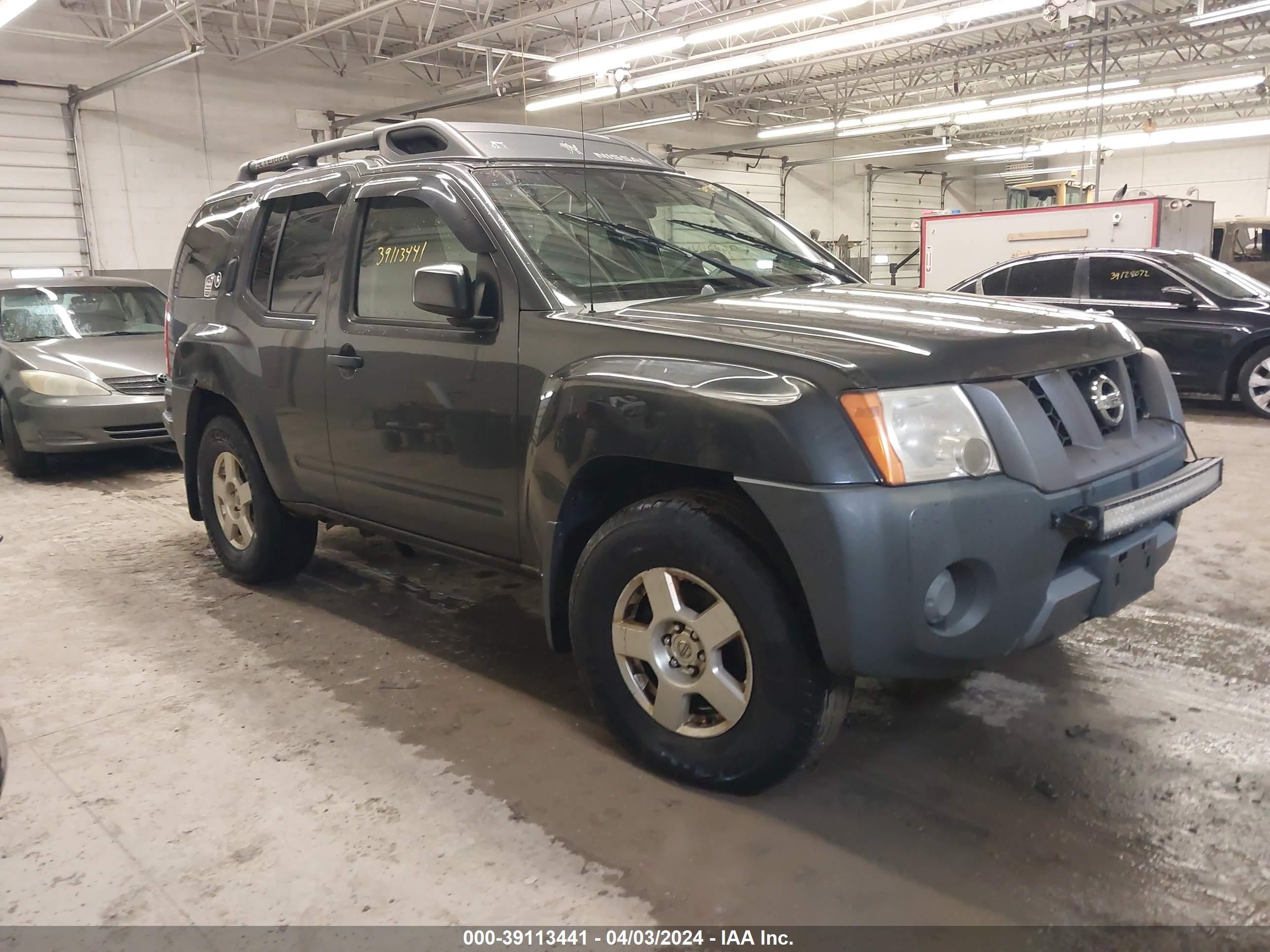 NISSAN XTERRA 2007 5n1an08w17c539410