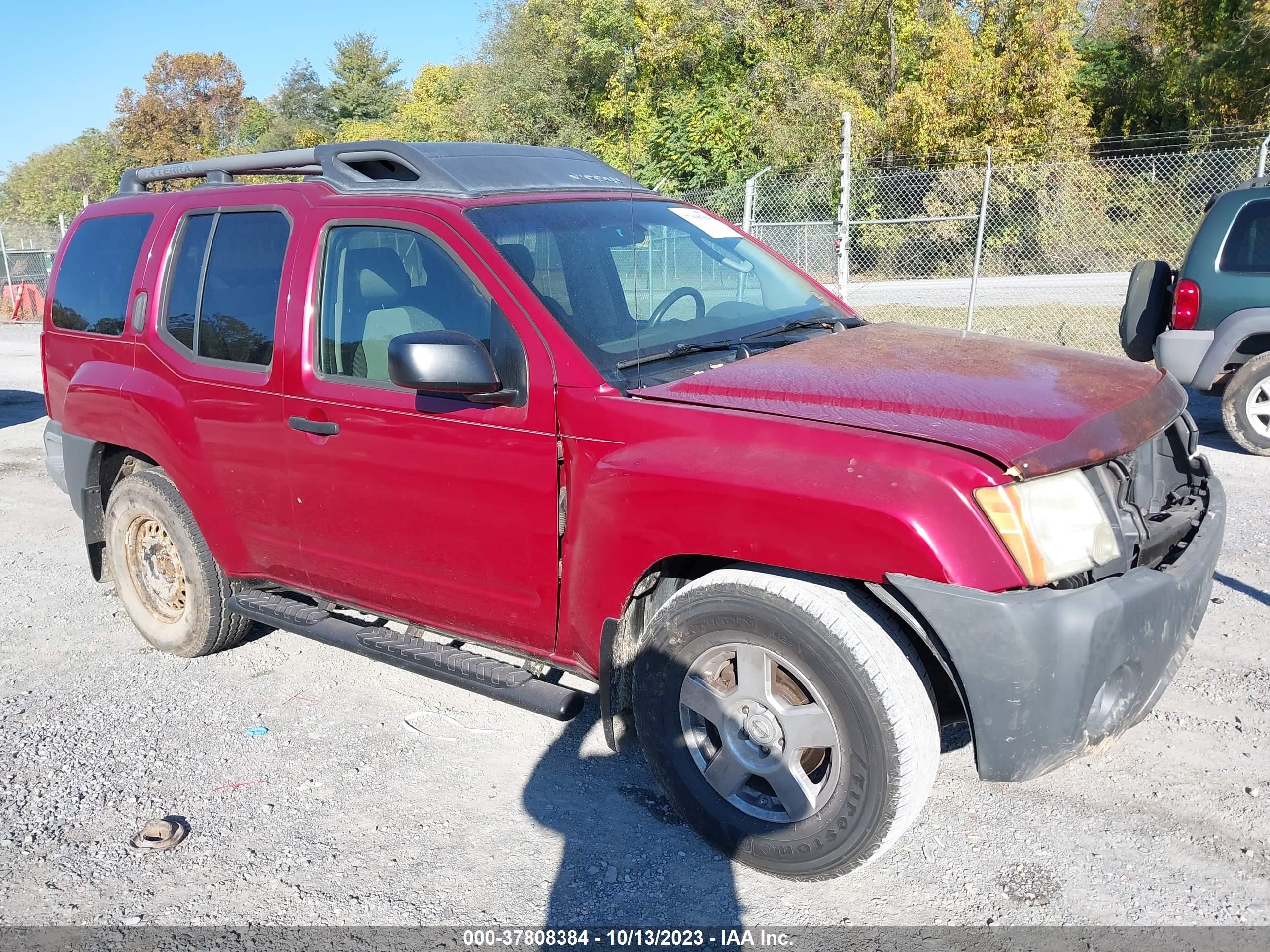 NISSAN XTERRA 2007 5n1an08w17c544185