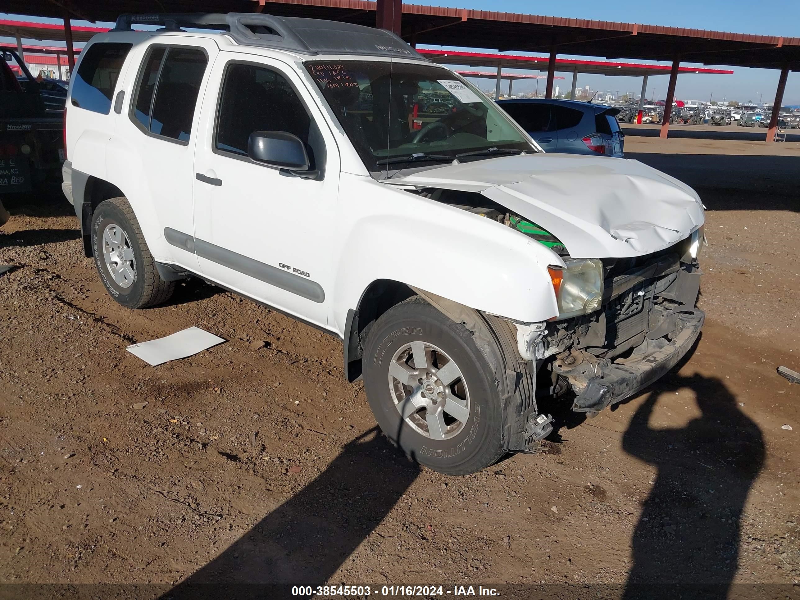 NISSAN XTERRA 2006 5n1an08w56c551106