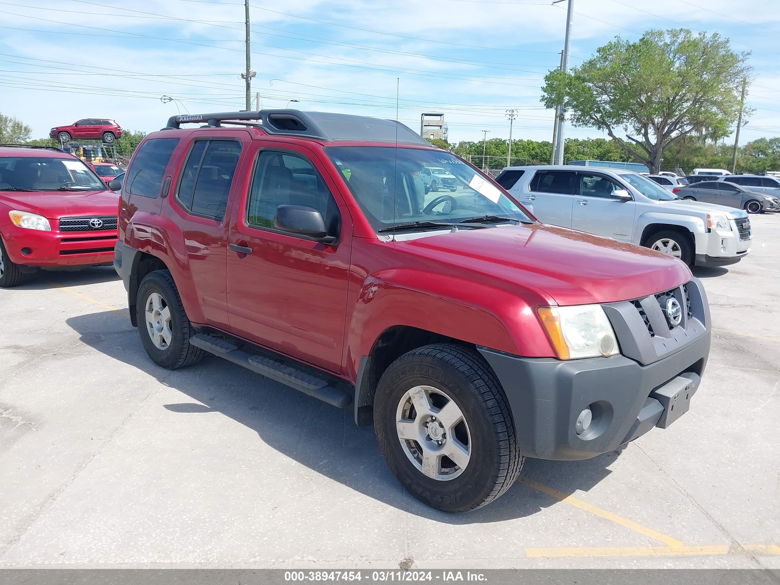 NISSAN XTERRA 2008 5n1an08w58c510297