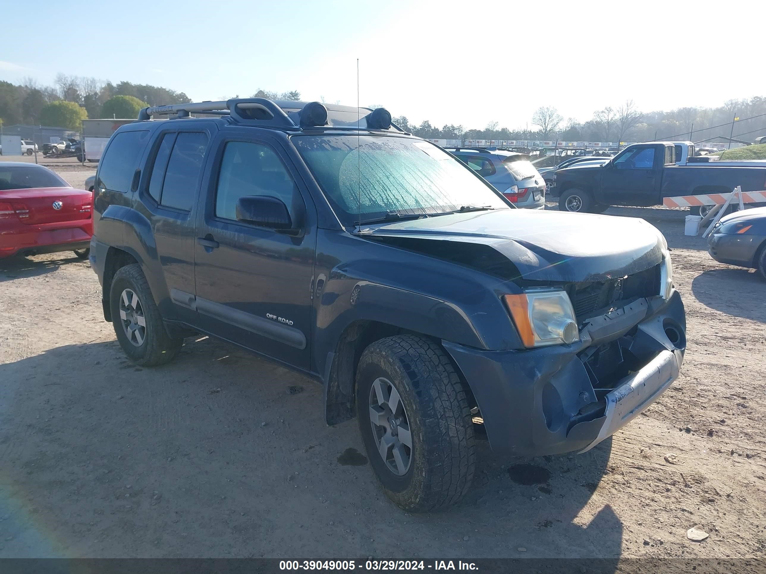 NISSAN XTERRA 2009 5n1an08w79c514045