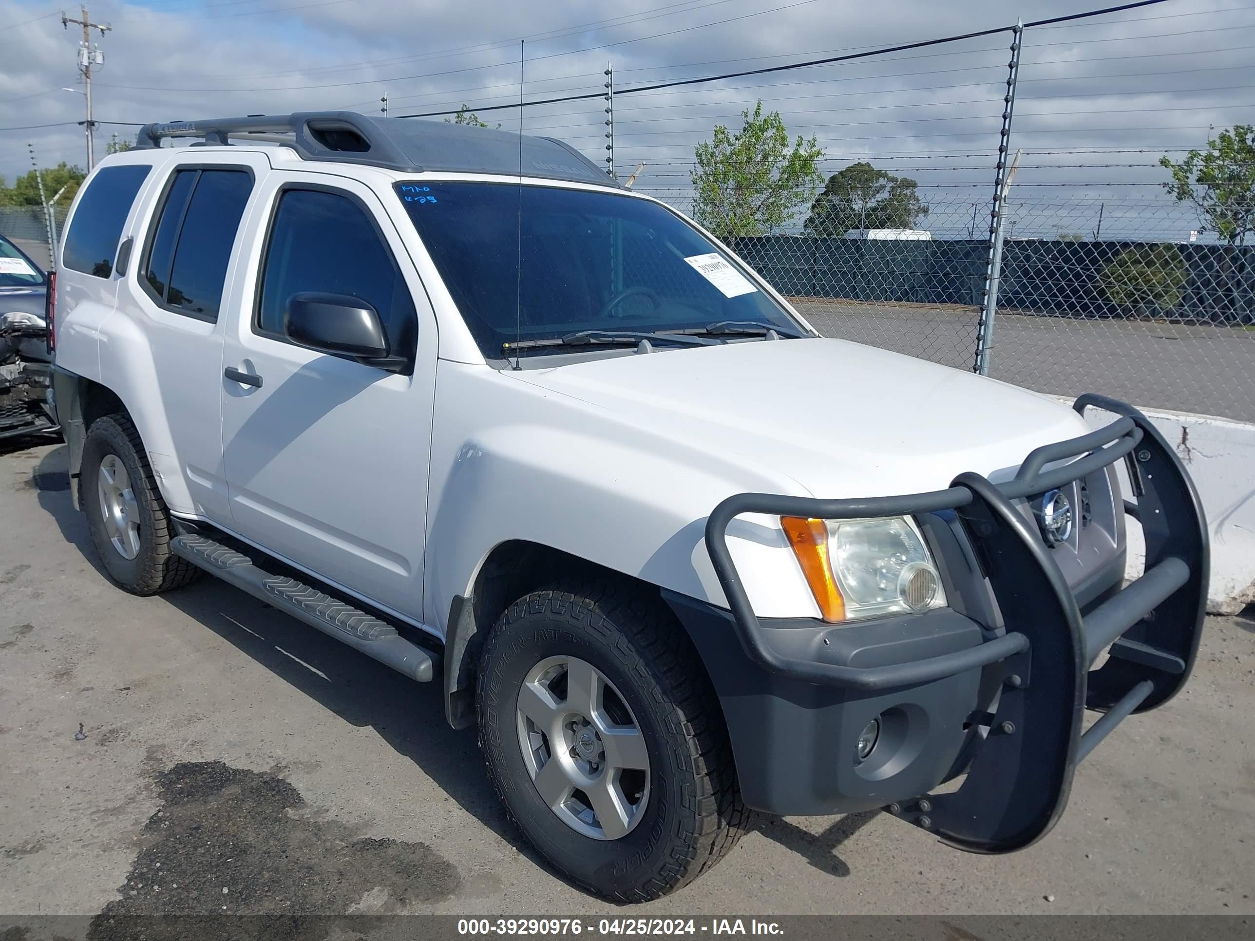 NISSAN XTERRA 2007 5n1an08w87c532390