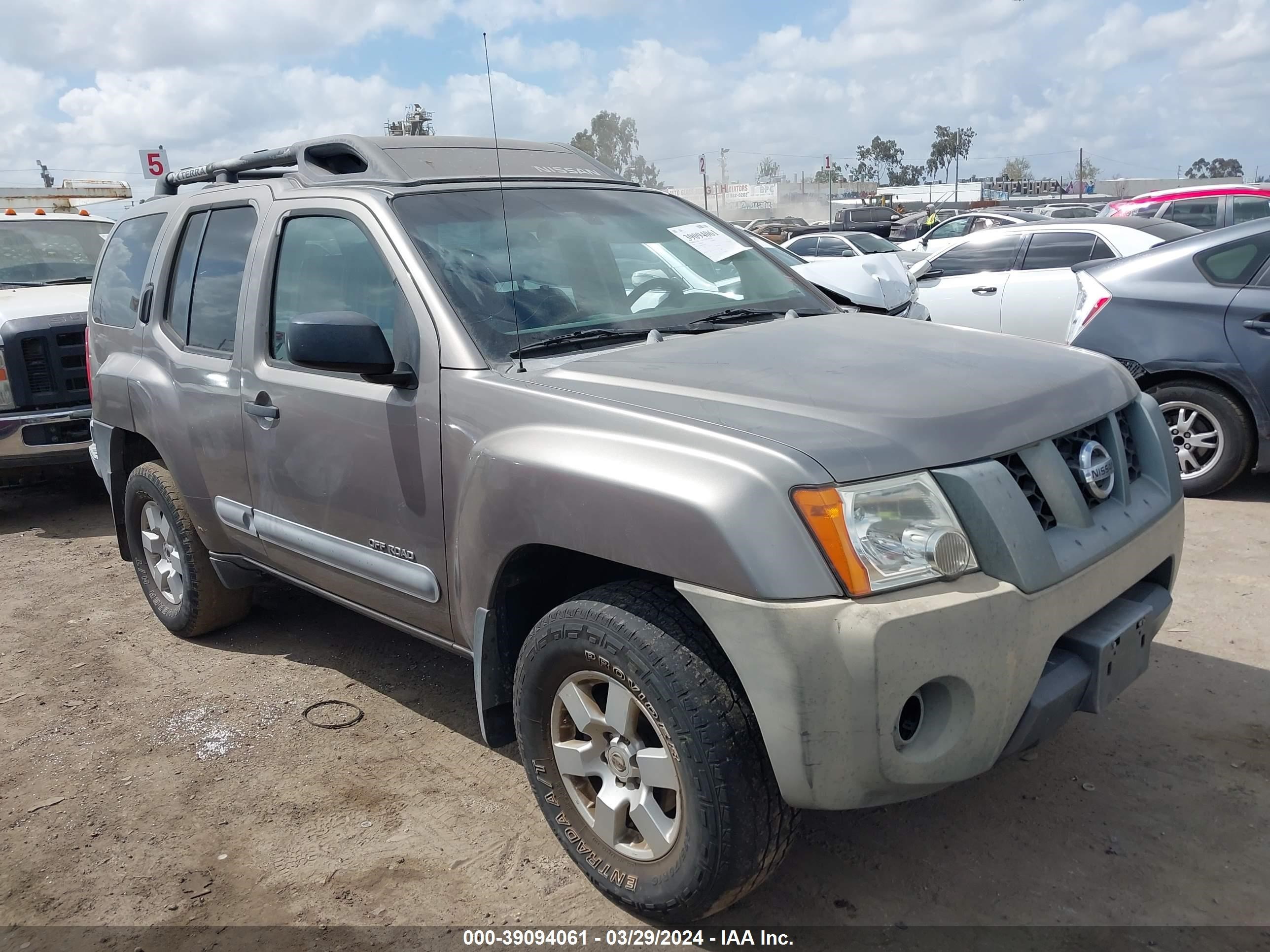 NISSAN XTERRA 2005 5n1an08w95c651935