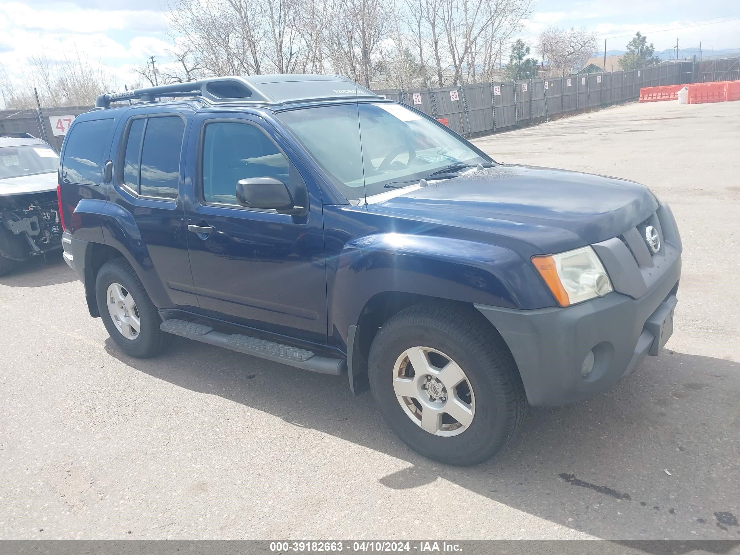 NISSAN XTERRA 2007 5n1an08w97c511337