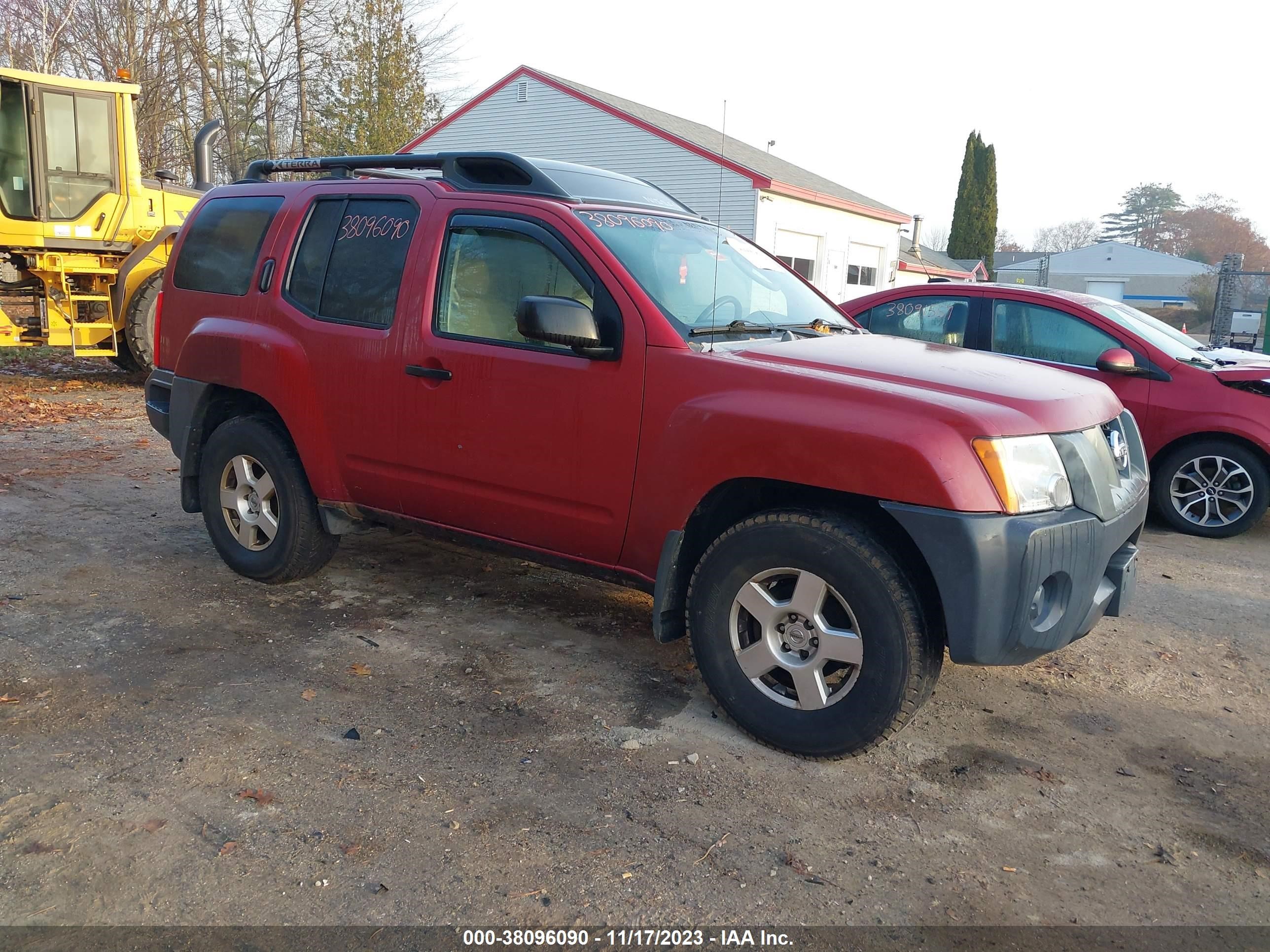 NISSAN XTERRA 2007 5n1an08w97c515274