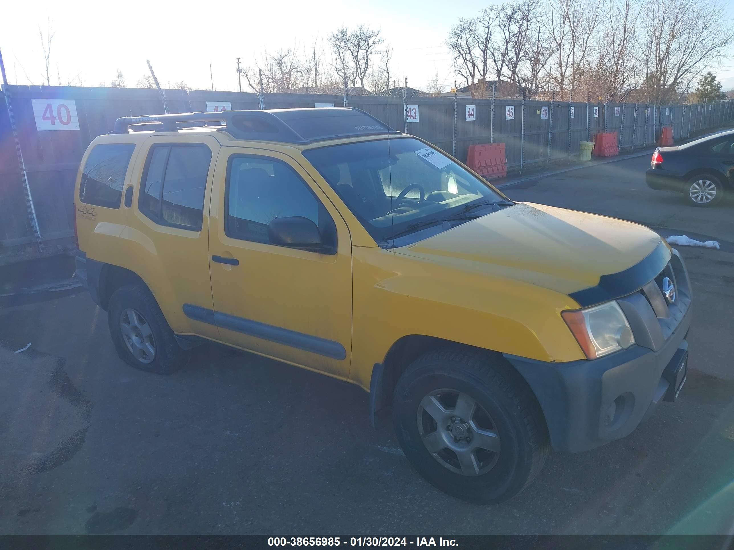 NISSAN XTERRA 2005 5n1an08wx5c618331