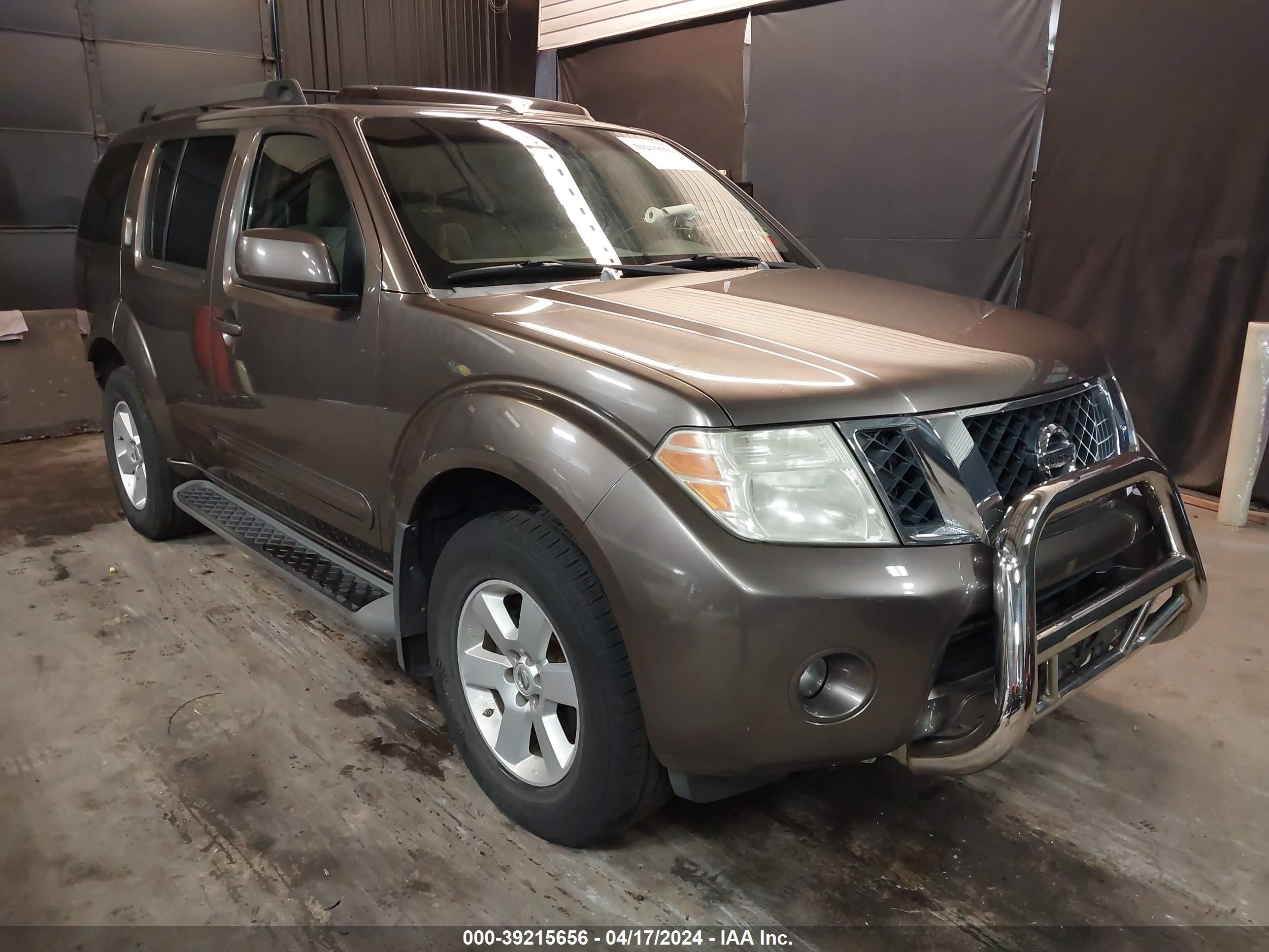 NISSAN PATHFINDER 2008 5n1ar18b08c608337