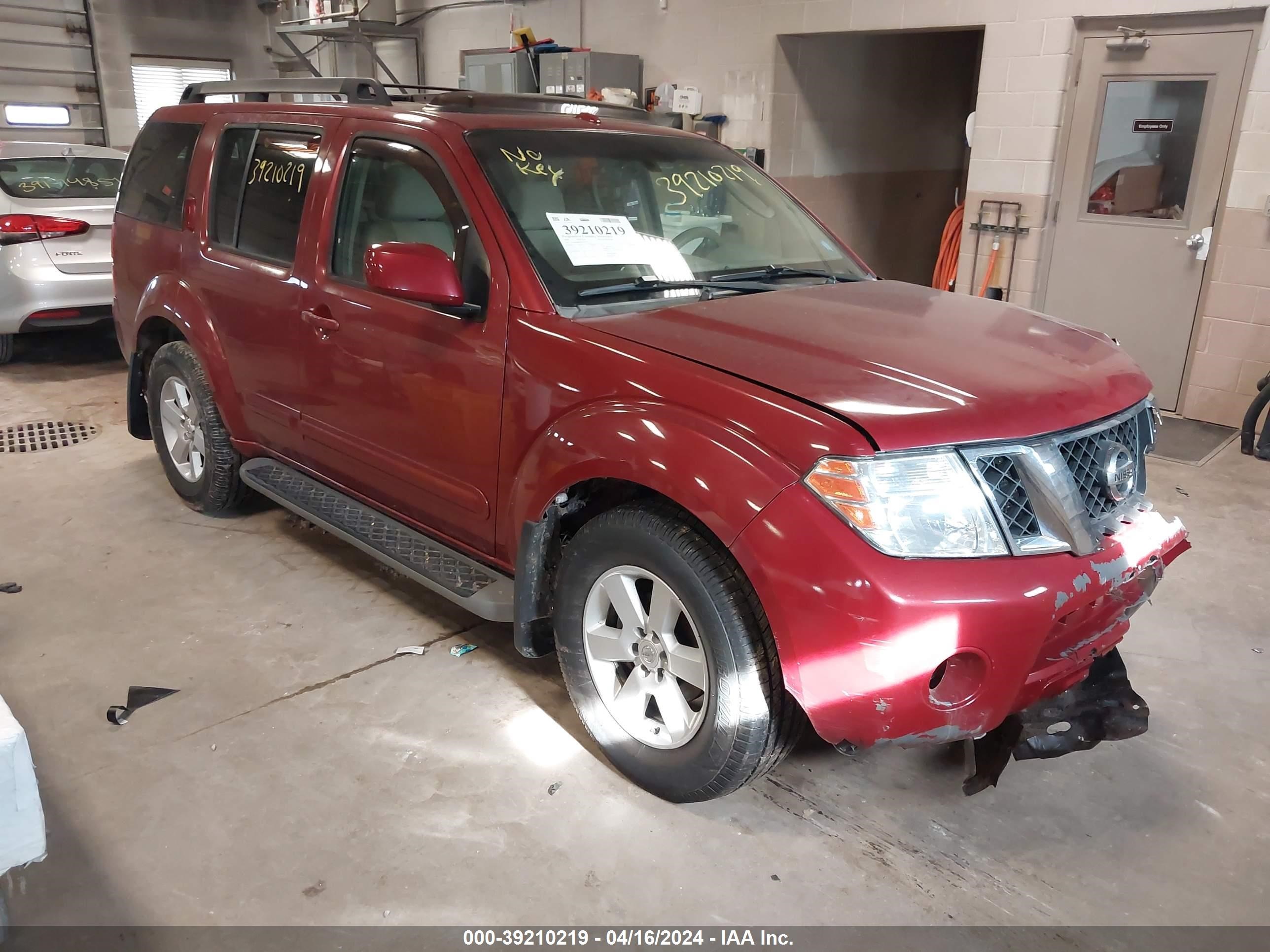 NISSAN PATHFINDER 2008 5n1ar18b18c619377