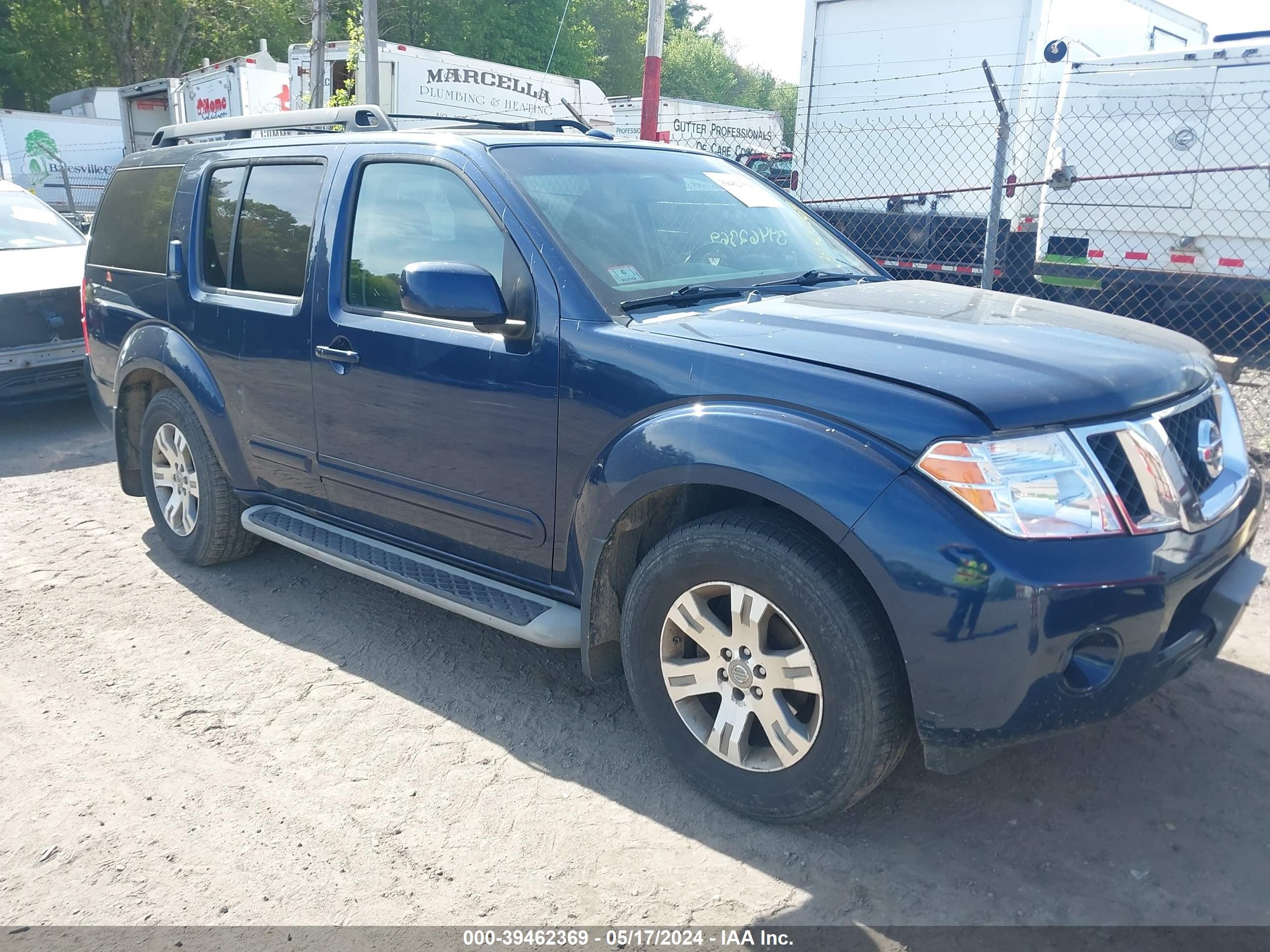 NISSAN PATHFINDER 2009 5n1ar18b19c605982