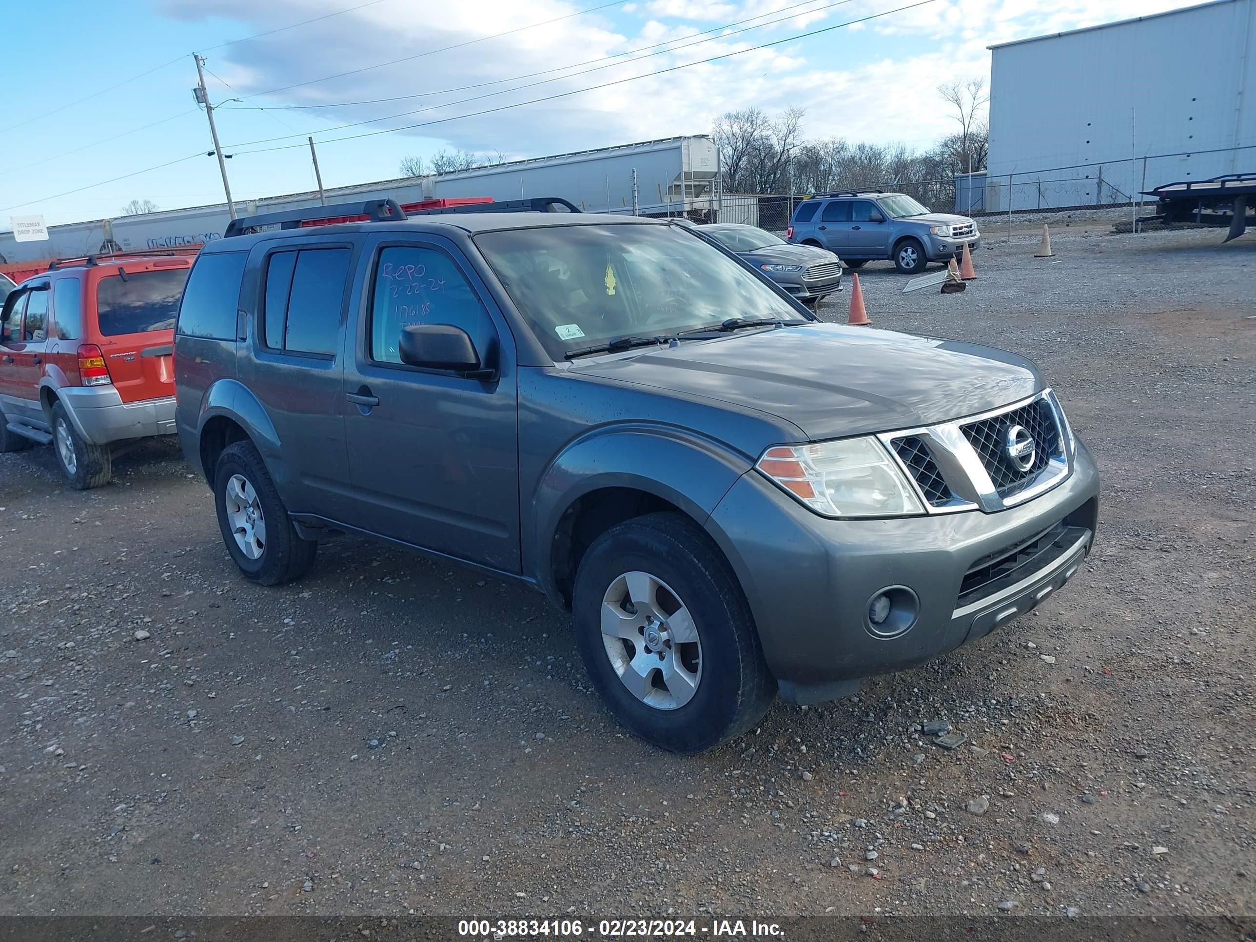 NISSAN PATHFINDER 2008 5n1ar18b28c618660