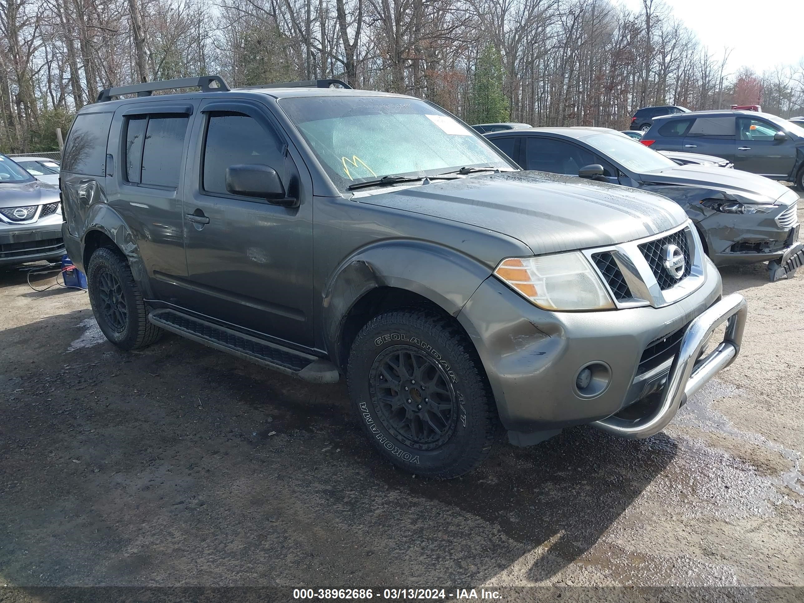 NISSAN PATHFINDER 2008 5n1ar18b38c656026