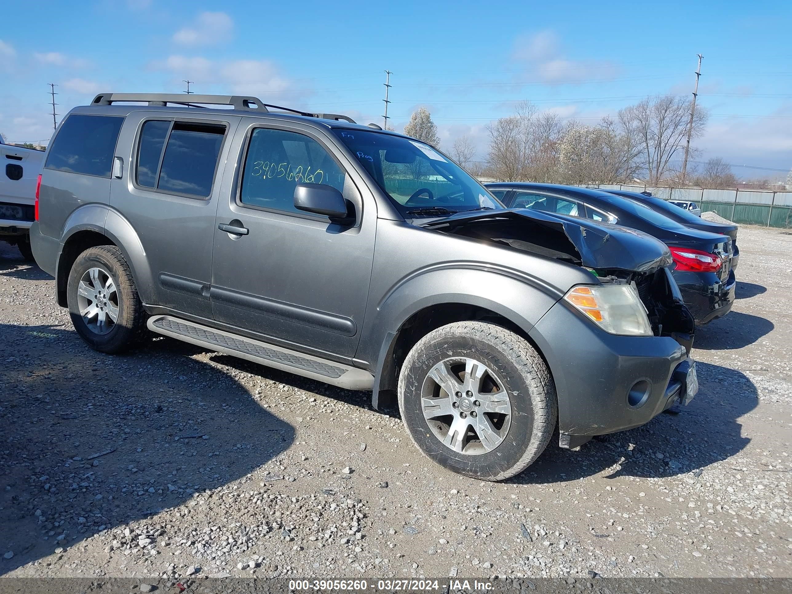 NISSAN PATHFINDER 2009 5n1ar18b39c601934