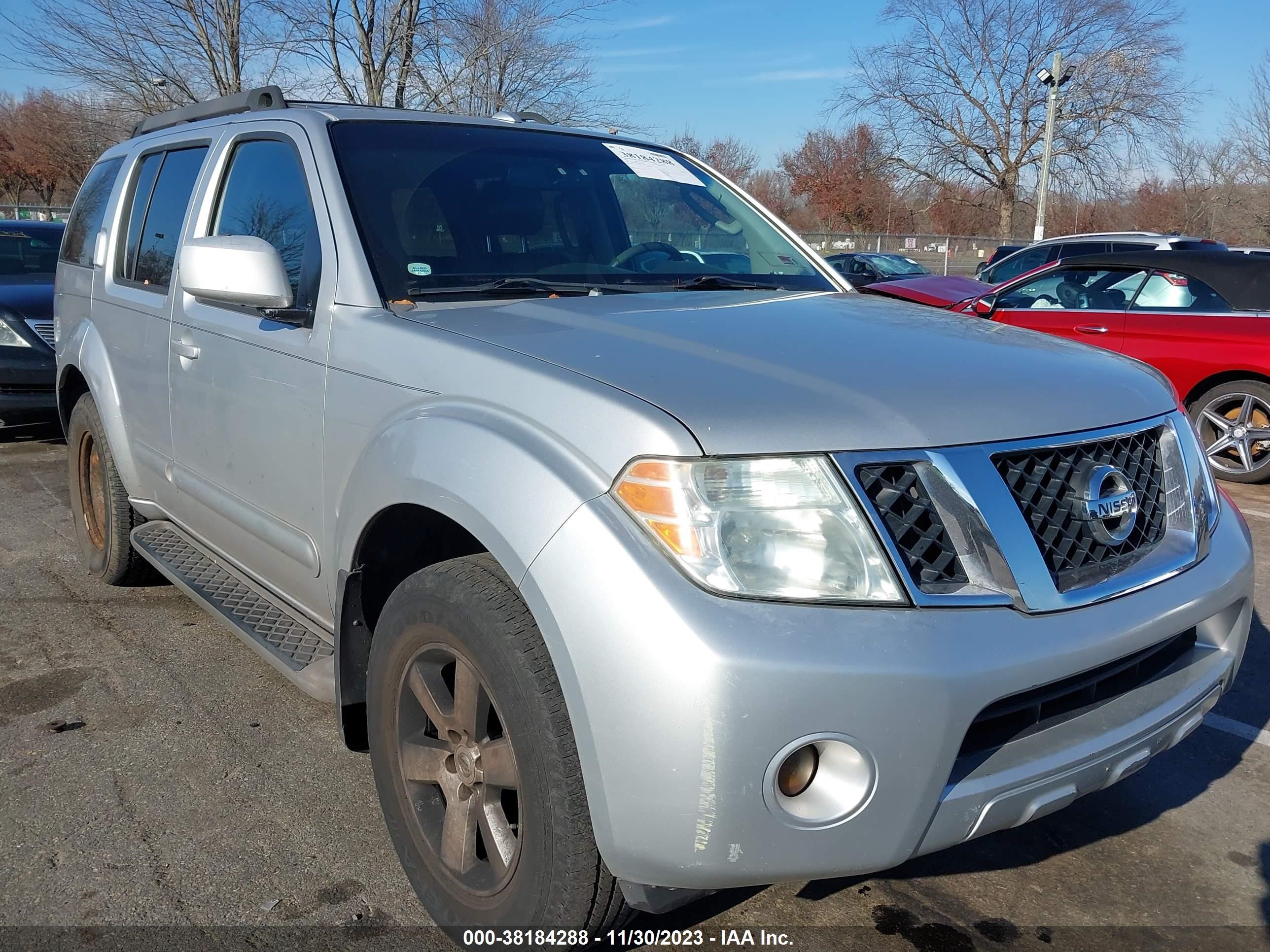 NISSAN PATHFINDER 2008 5n1ar18b48c637906