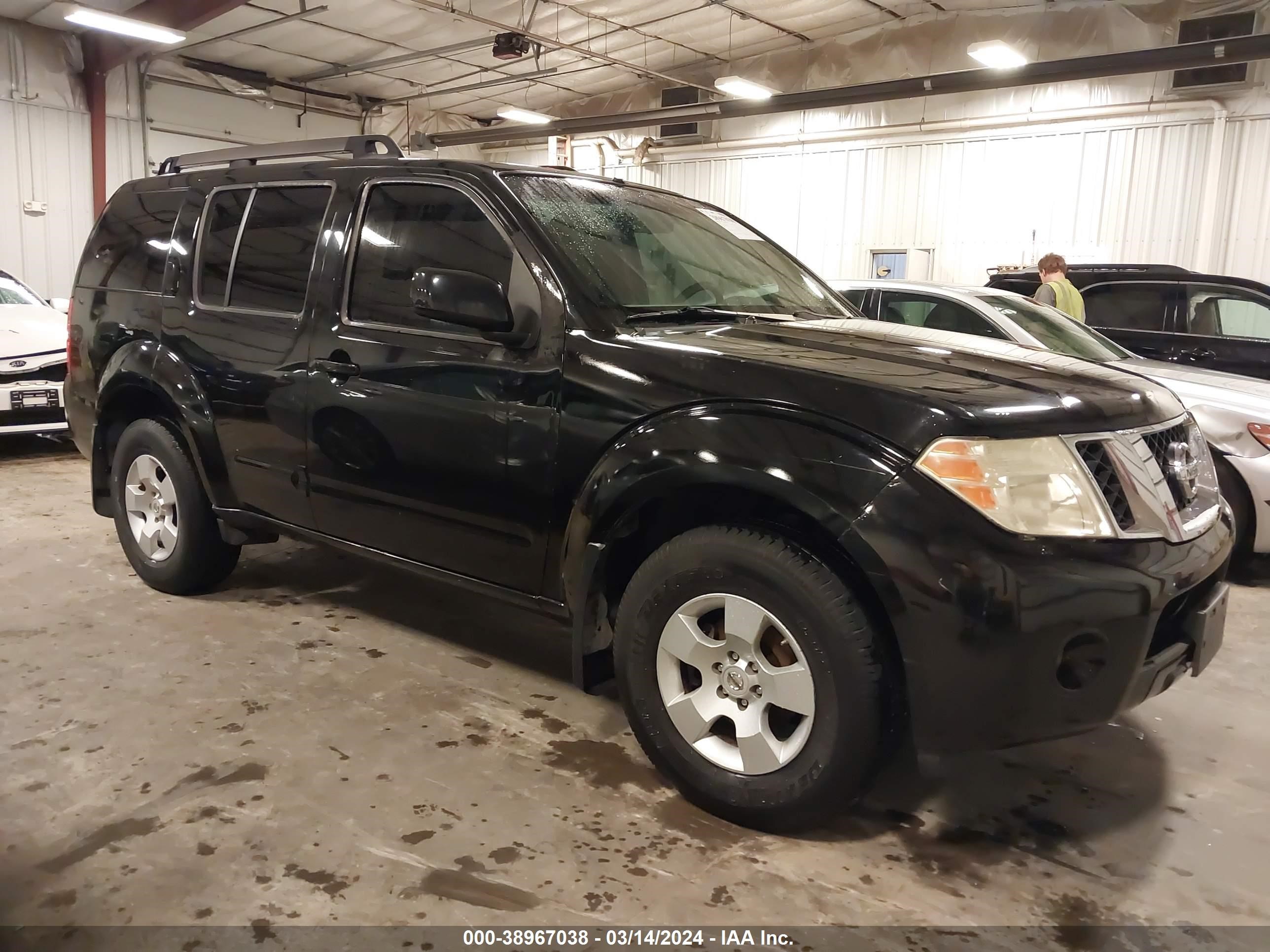 NISSAN PATHFINDER 2008 5n1ar18b58c666640