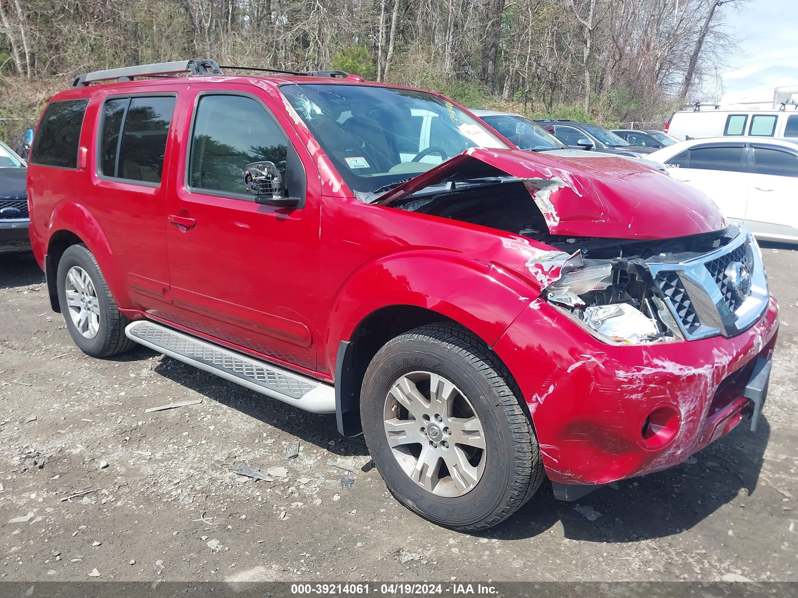 NISSAN PATHFINDER 2009 5n1ar18b59c619108