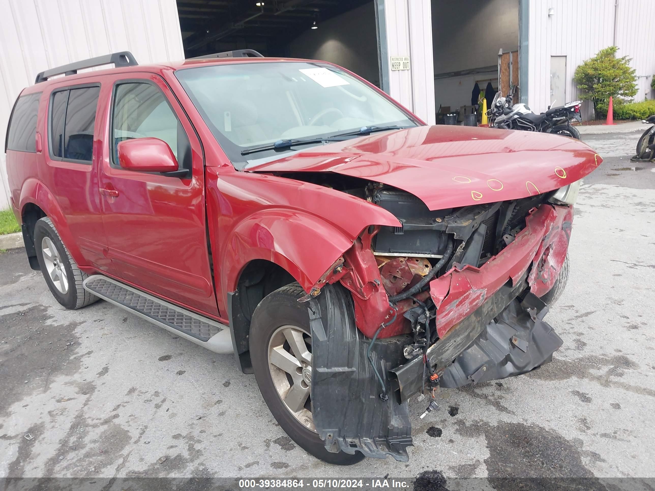 NISSAN PATHFINDER 2009 5n1ar18b69c605623