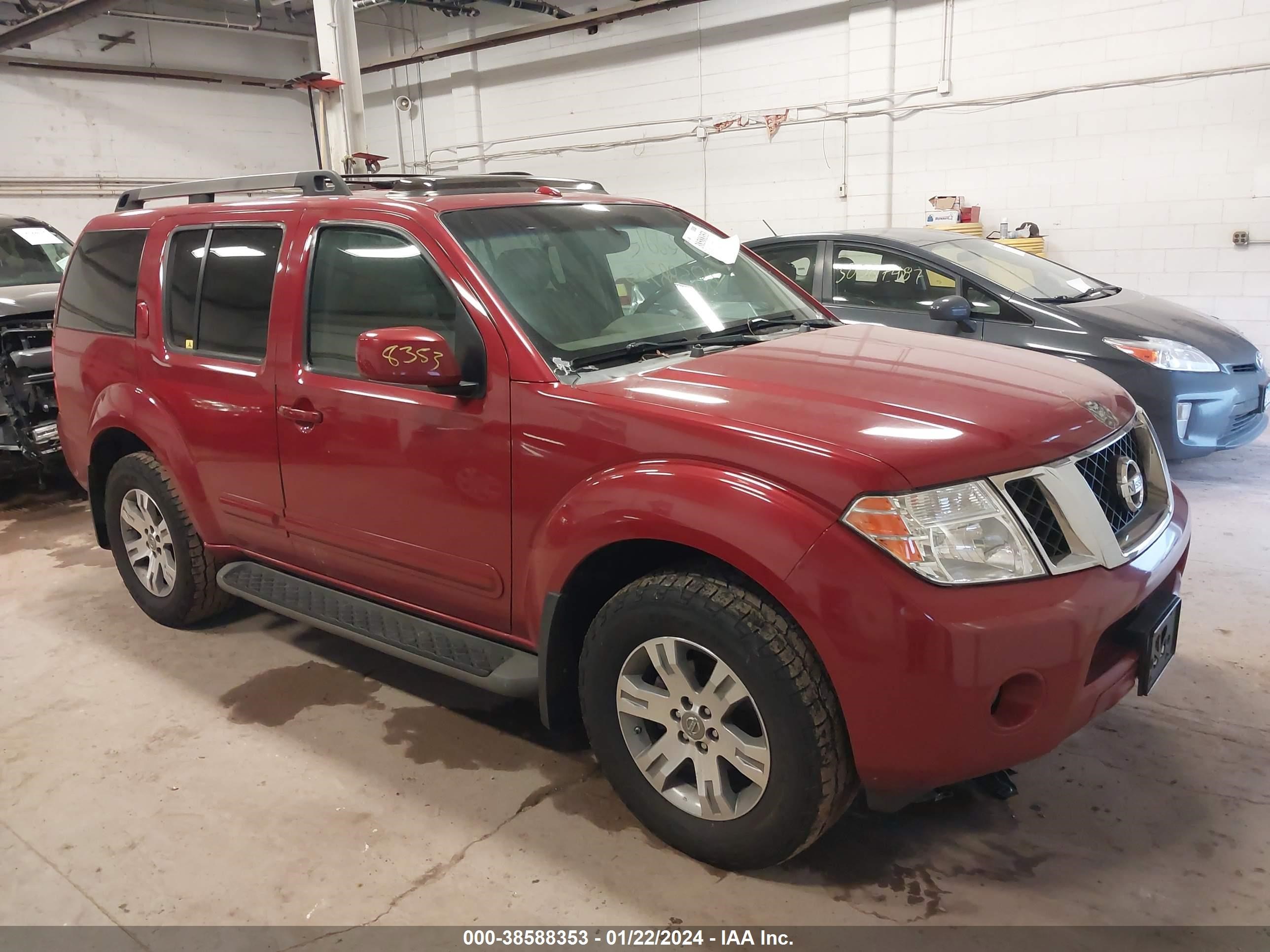 NISSAN PATHFINDER 2009 5n1ar18b69c617173