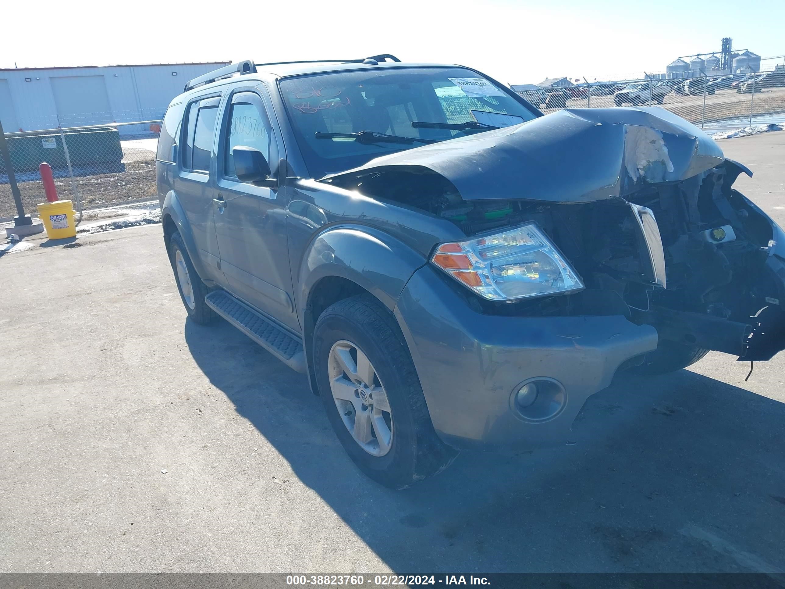 NISSAN PATHFINDER 2008 5n1ar18b78c652609