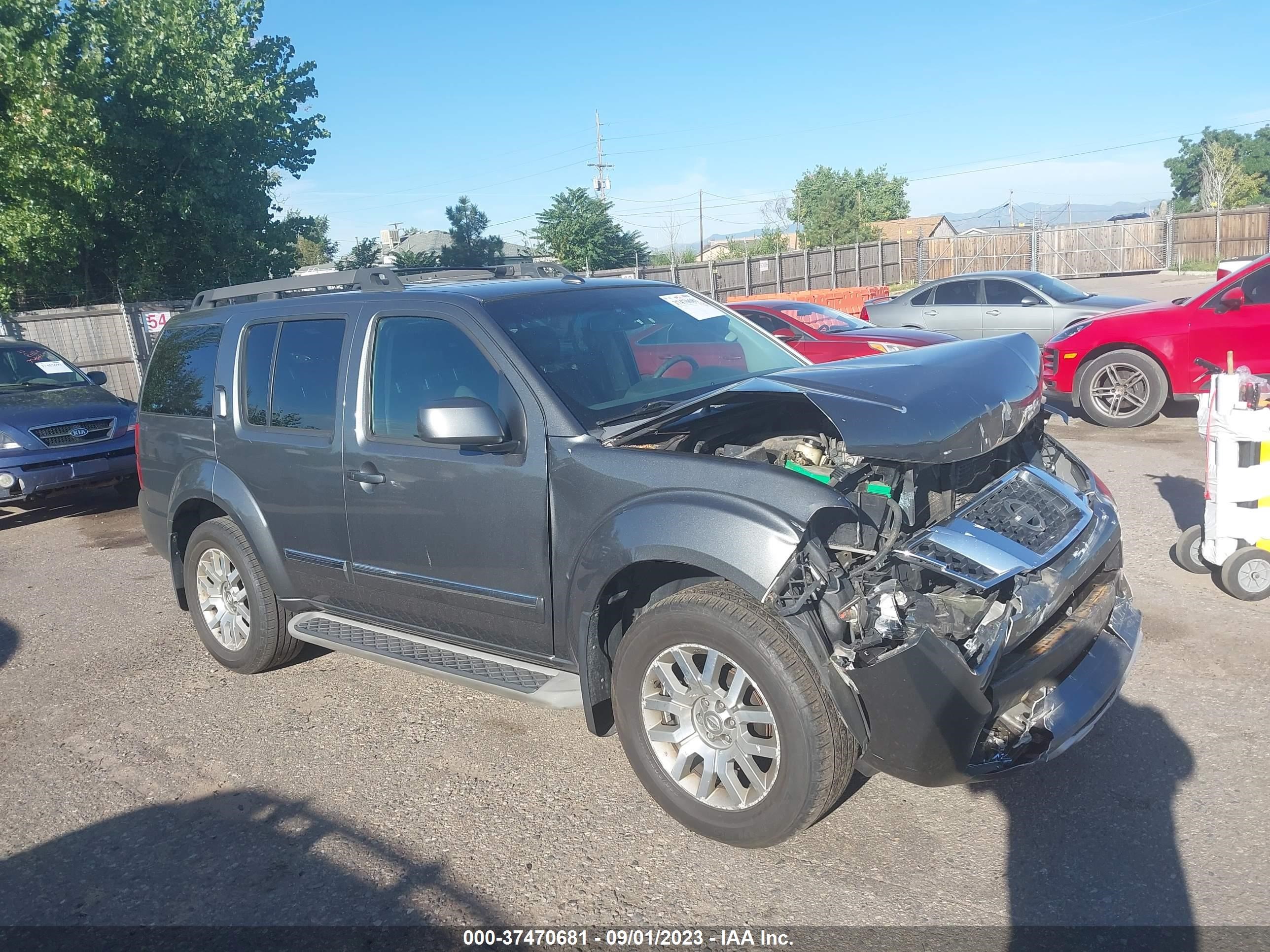 NISSAN PATHFINDER 2009 5n1ar18b79c617067