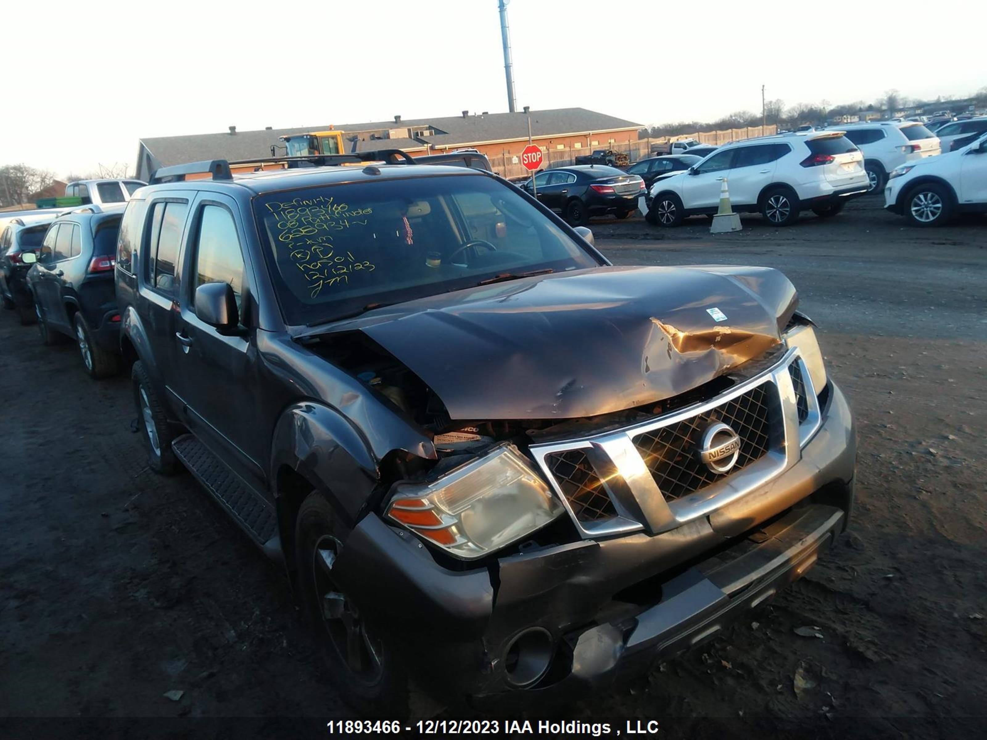 NISSAN PATHFINDER 2008 5n1ar18b88c628934