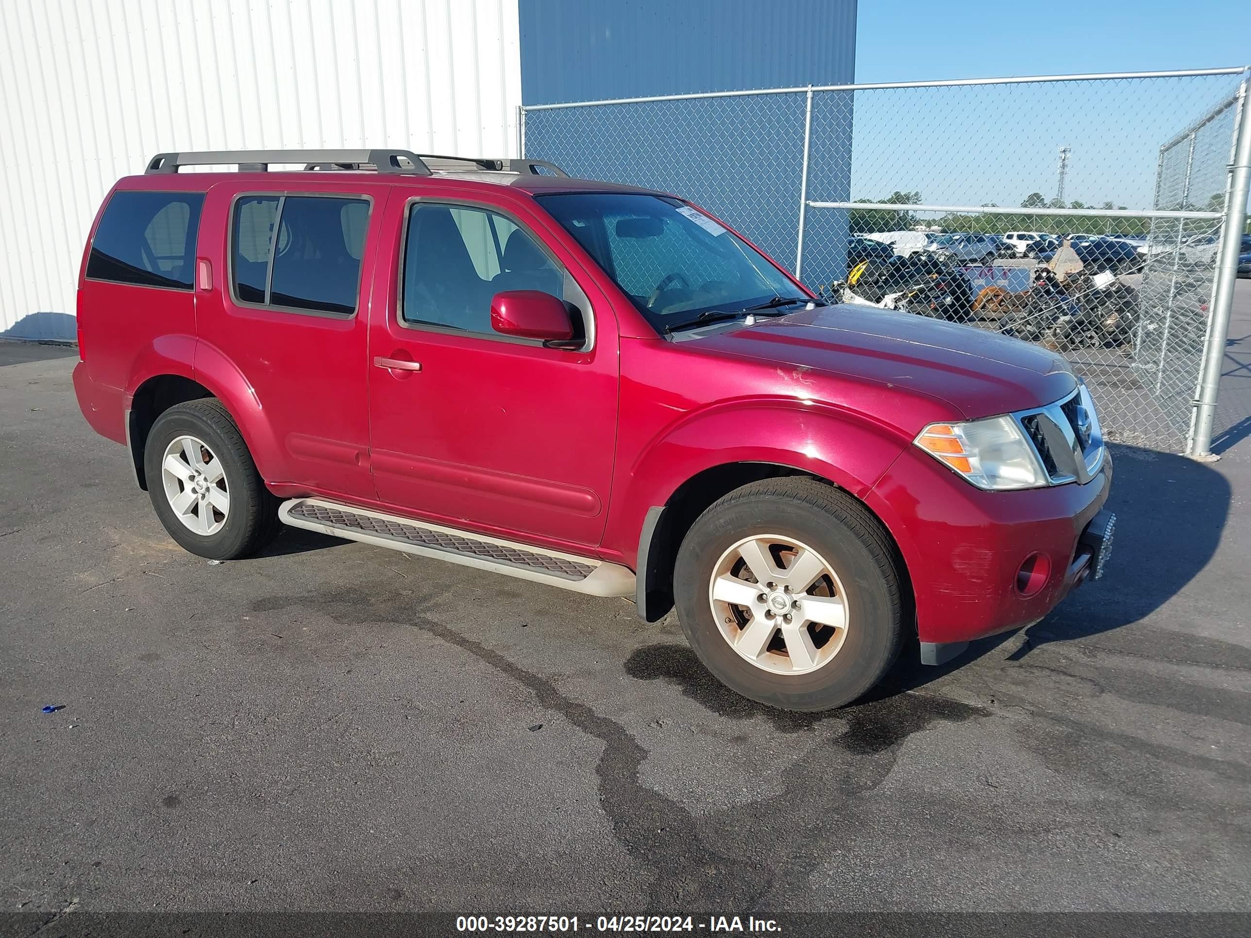 NISSAN PATHFINDER 2008 5n1ar18bx8c646268