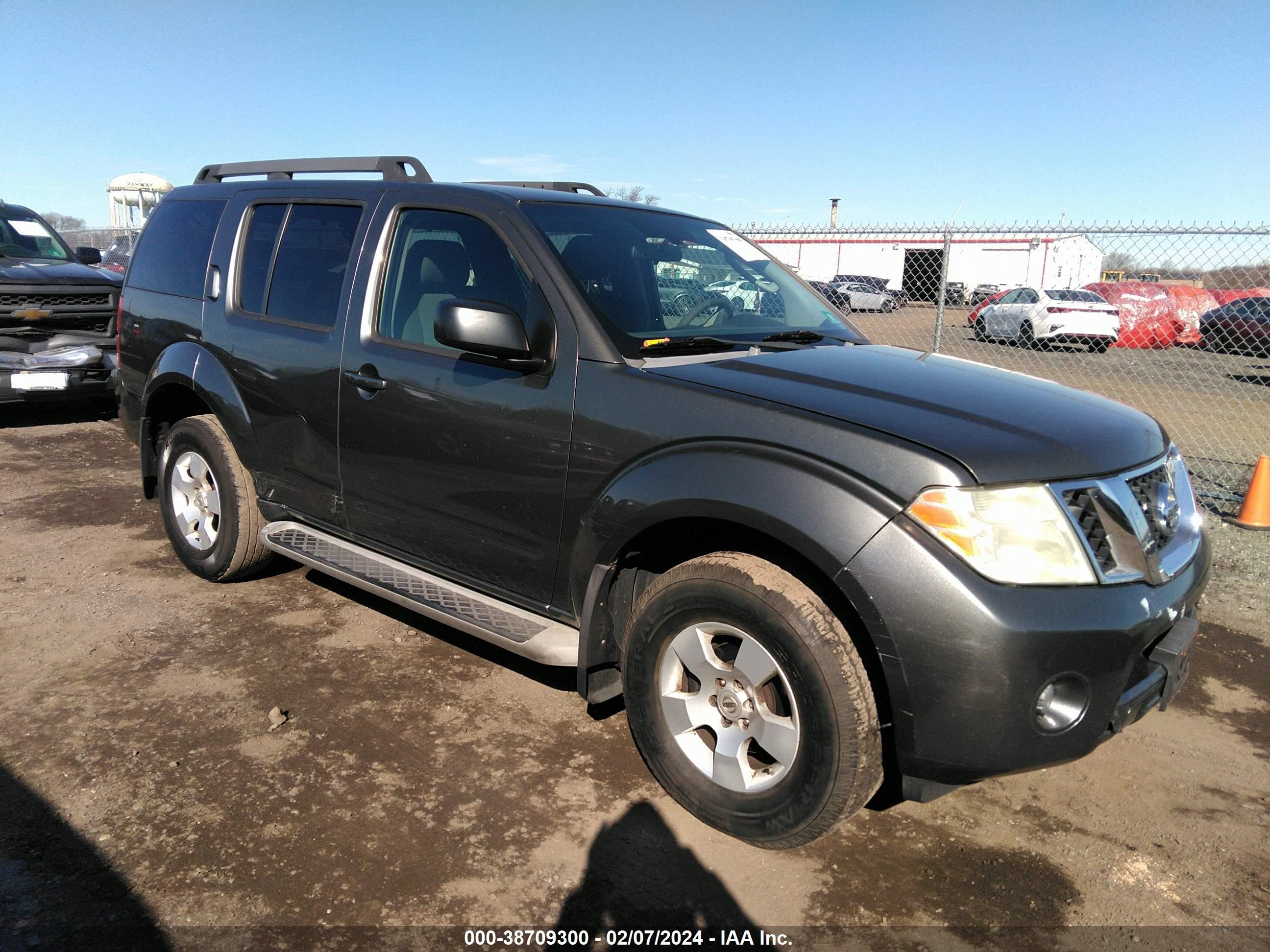 NISSAN PATHFINDER 2009 5n1ar18bx9c603552