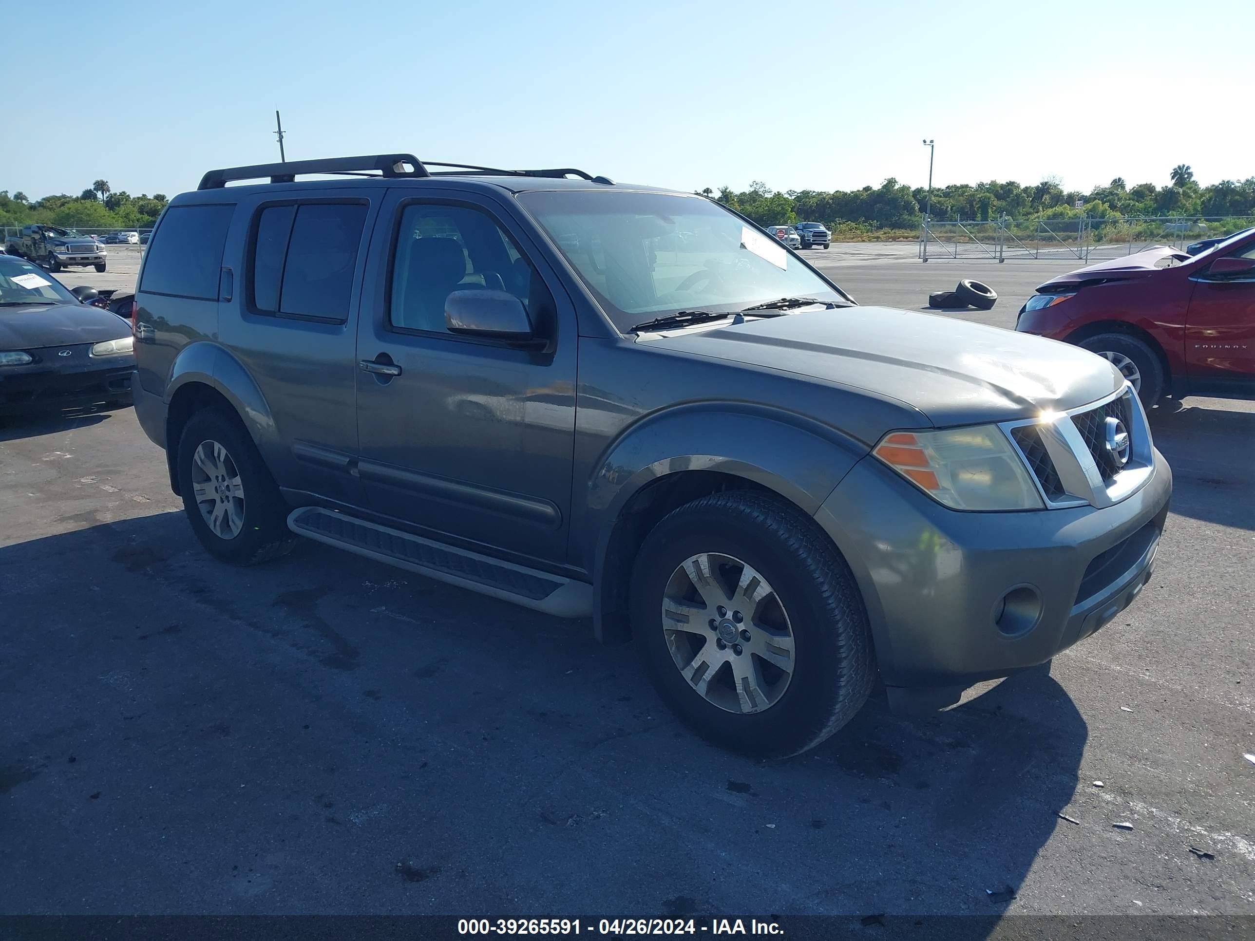 NISSAN PATHFINDER 2009 5n1ar18u09c602895